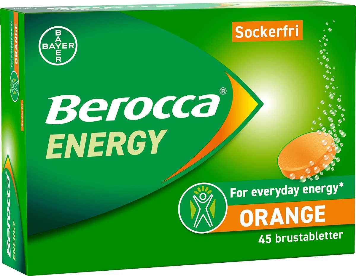 Berocca Energy Orange 45 st - Multivitamin