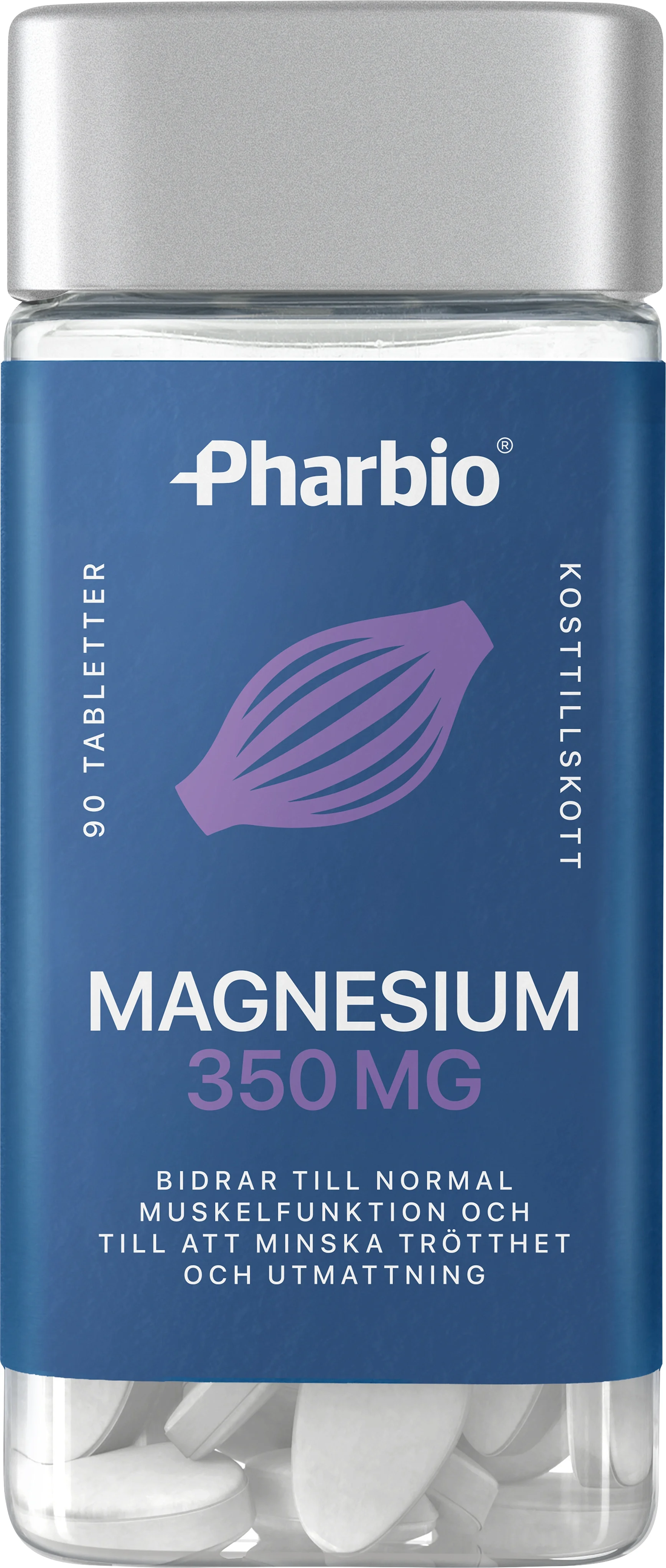 Pharbio Magnesium 350 mg Tablett 90 st - Magnesium