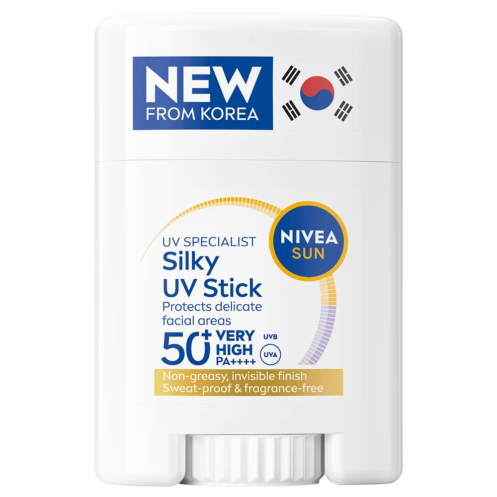 NIVEA Sun UV Face Specialist Silky UV Stick SPF 50+, 15 g