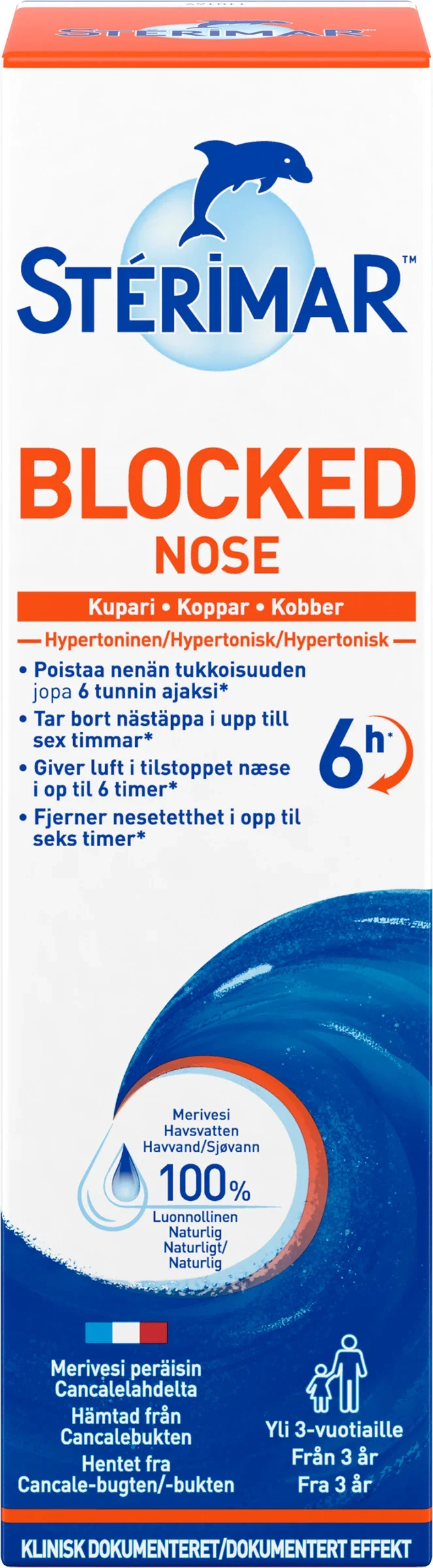 Sterimar Blocked Nose 100 ml - Nässpray & näsdroppar