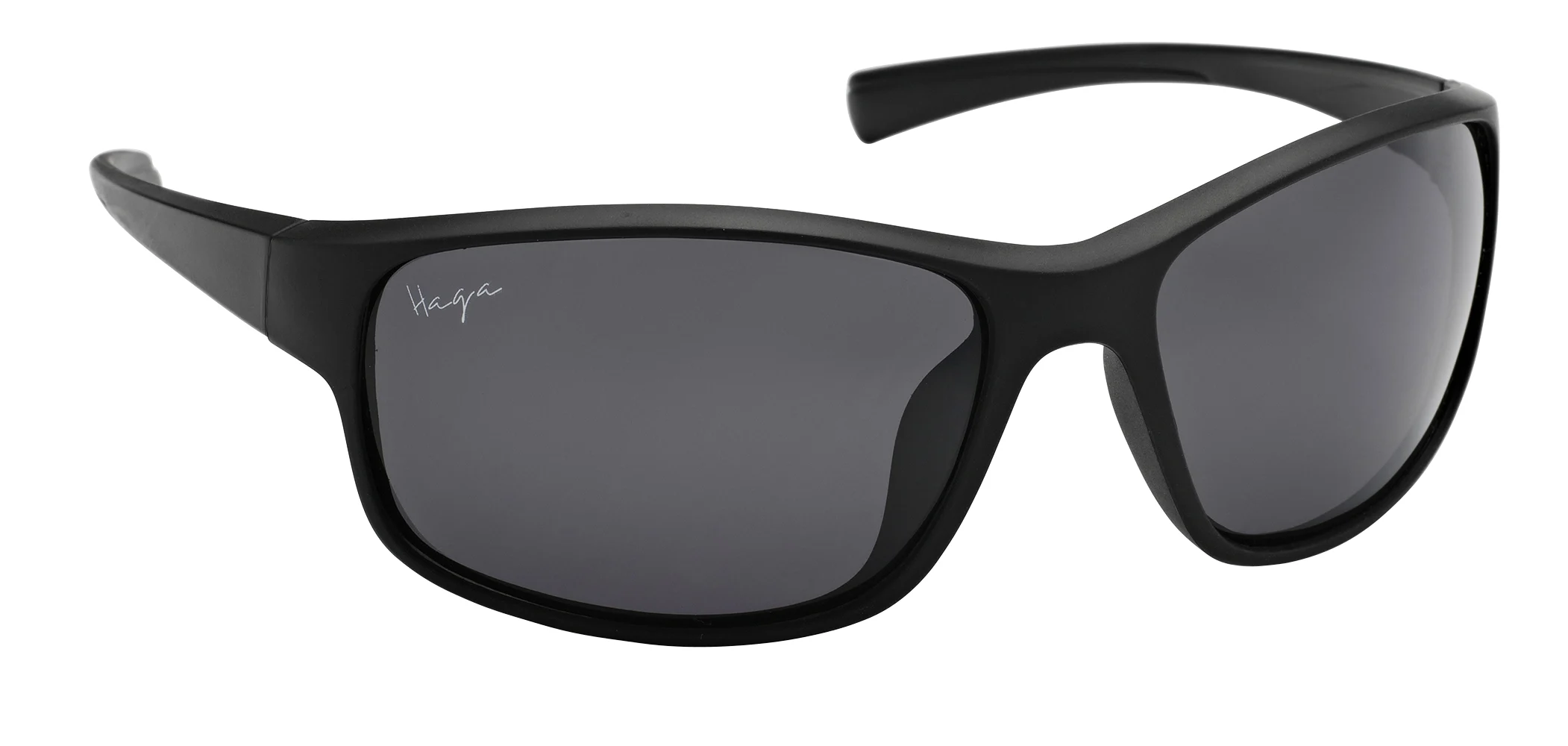Haga Eyewear Bristol Polarized Black Grey Lens - Solglasögon