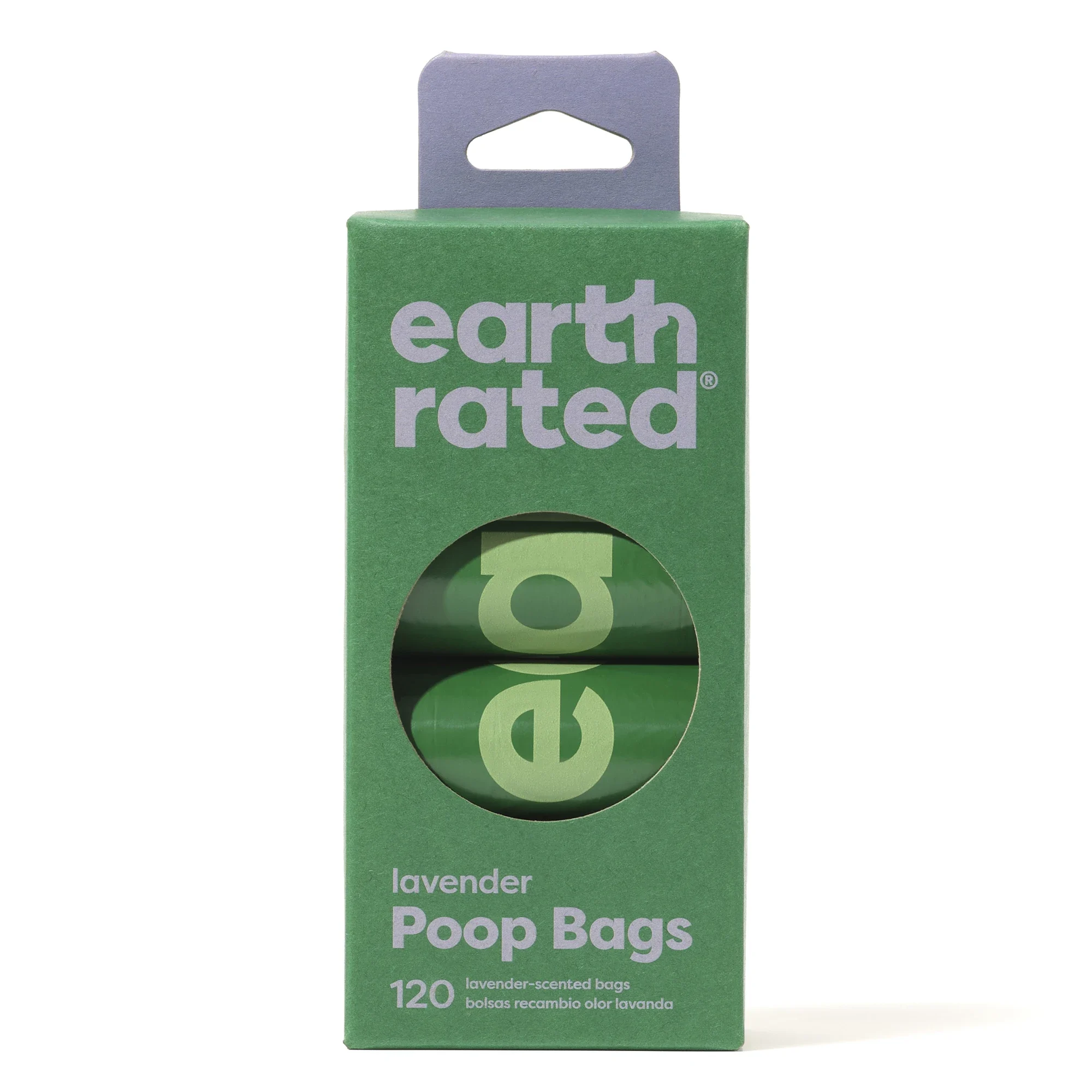 Earth Rated Poop Bags Refill 8-pack Lavender - Hundbajspåsar