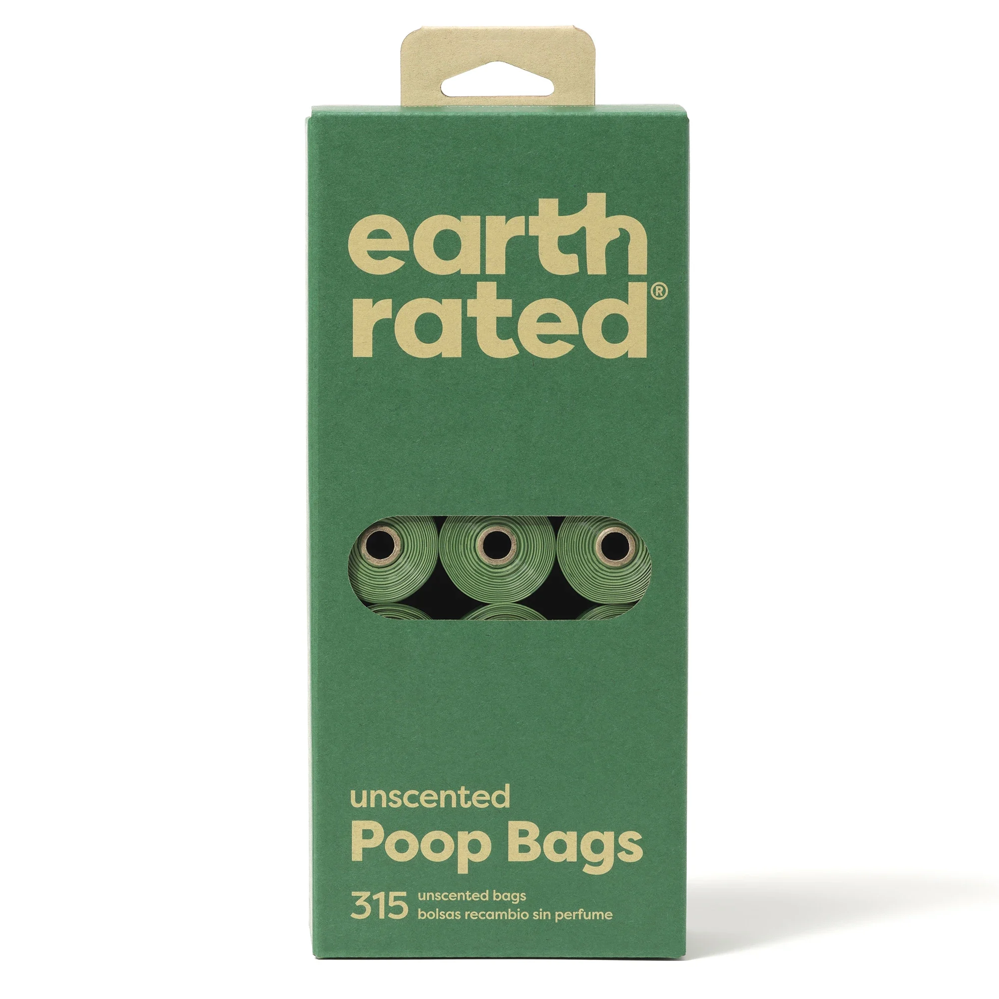 Earth Rated Poop Bags Refill 21-pack Unscented - Hundbajspåsar