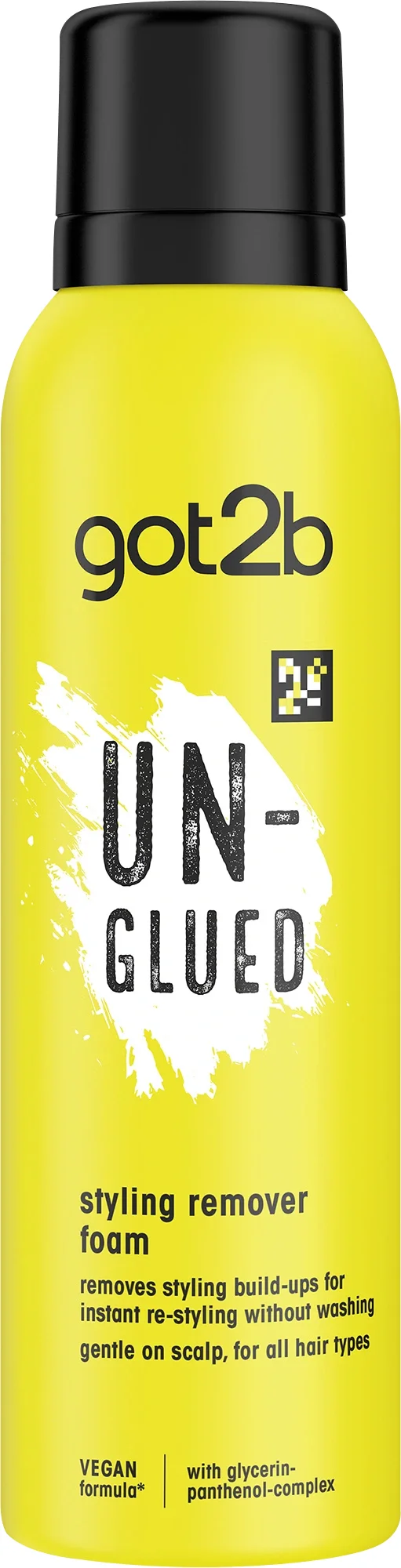 Schwarzkopf Got2b Un-Glued Styling Remover Foam 150 ml - Hårstyling
