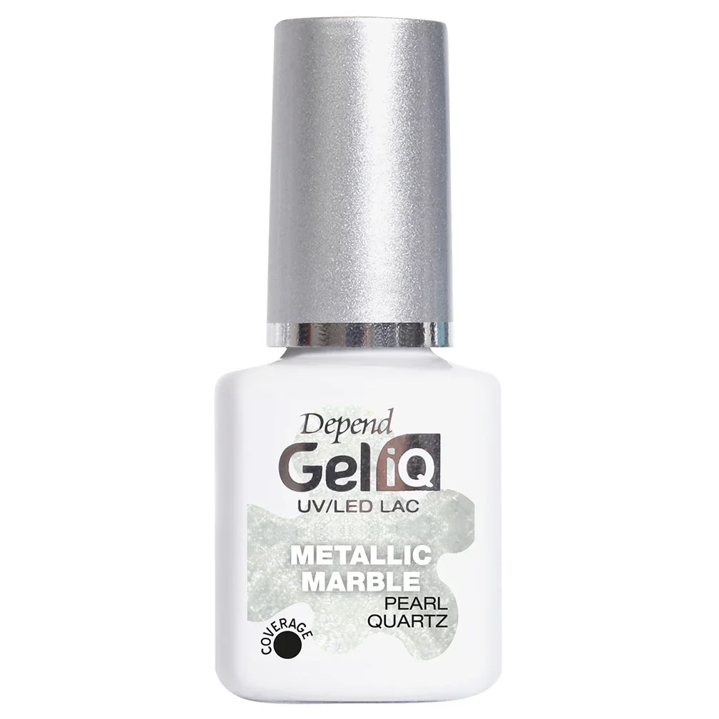 Depend Gel iQ Metallic Marble 5 ml Pearl Quartz - Gellack