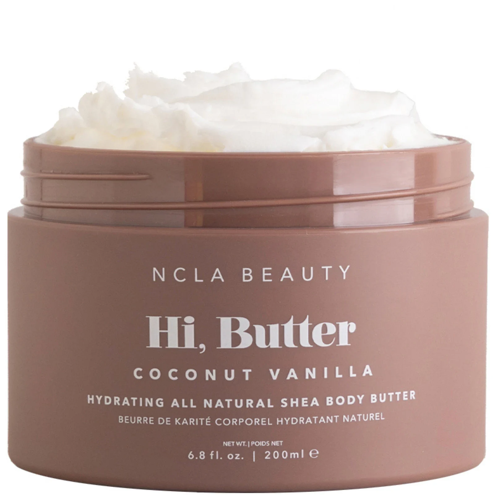 NCLA Beauty Hi, Butter Body Butter Coconut Vanilla 200 ml - Body butter
