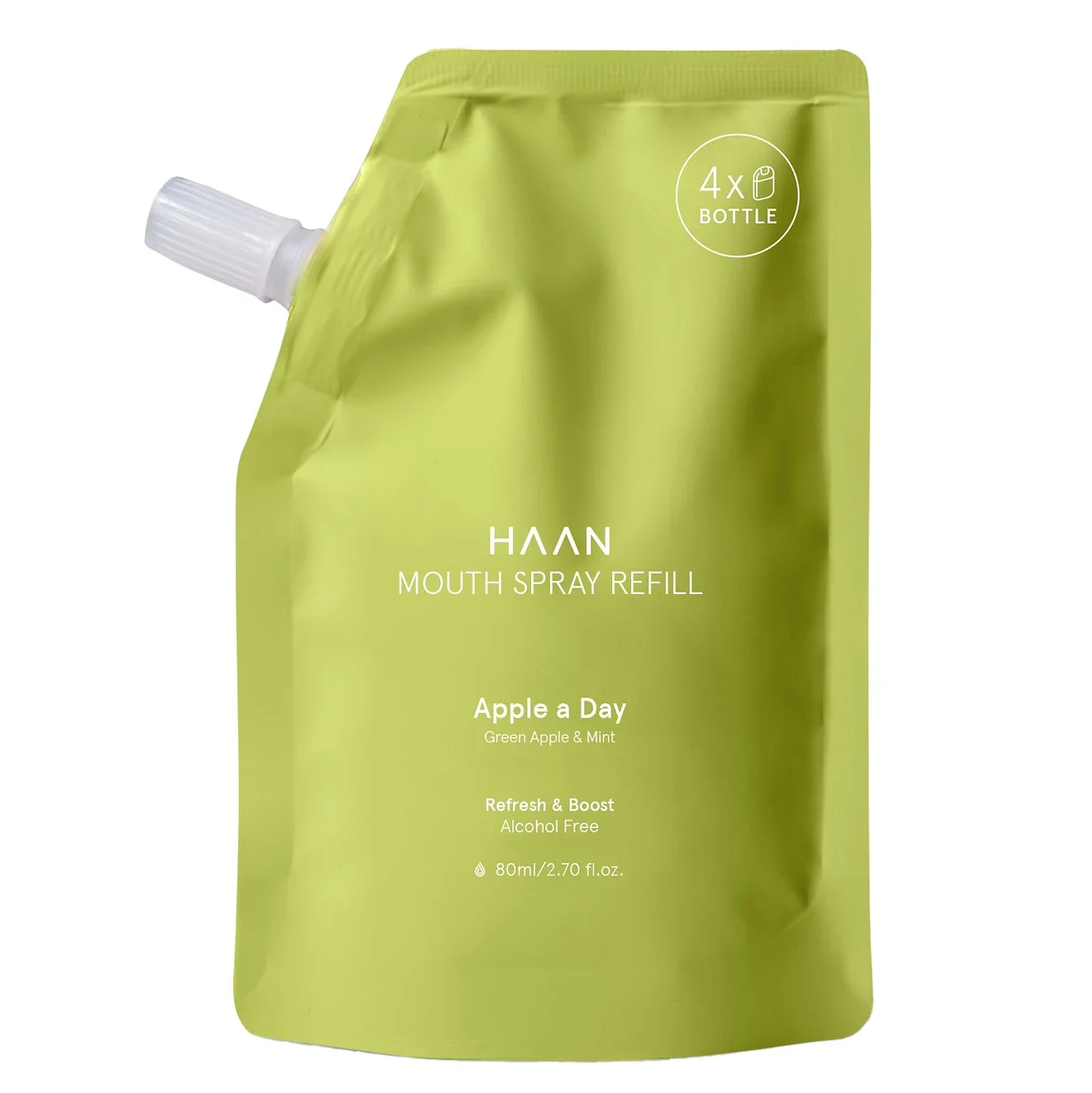 HAAN Apple A Day Munspray Refill 80 ml - Munspray mot dålig andedräkt