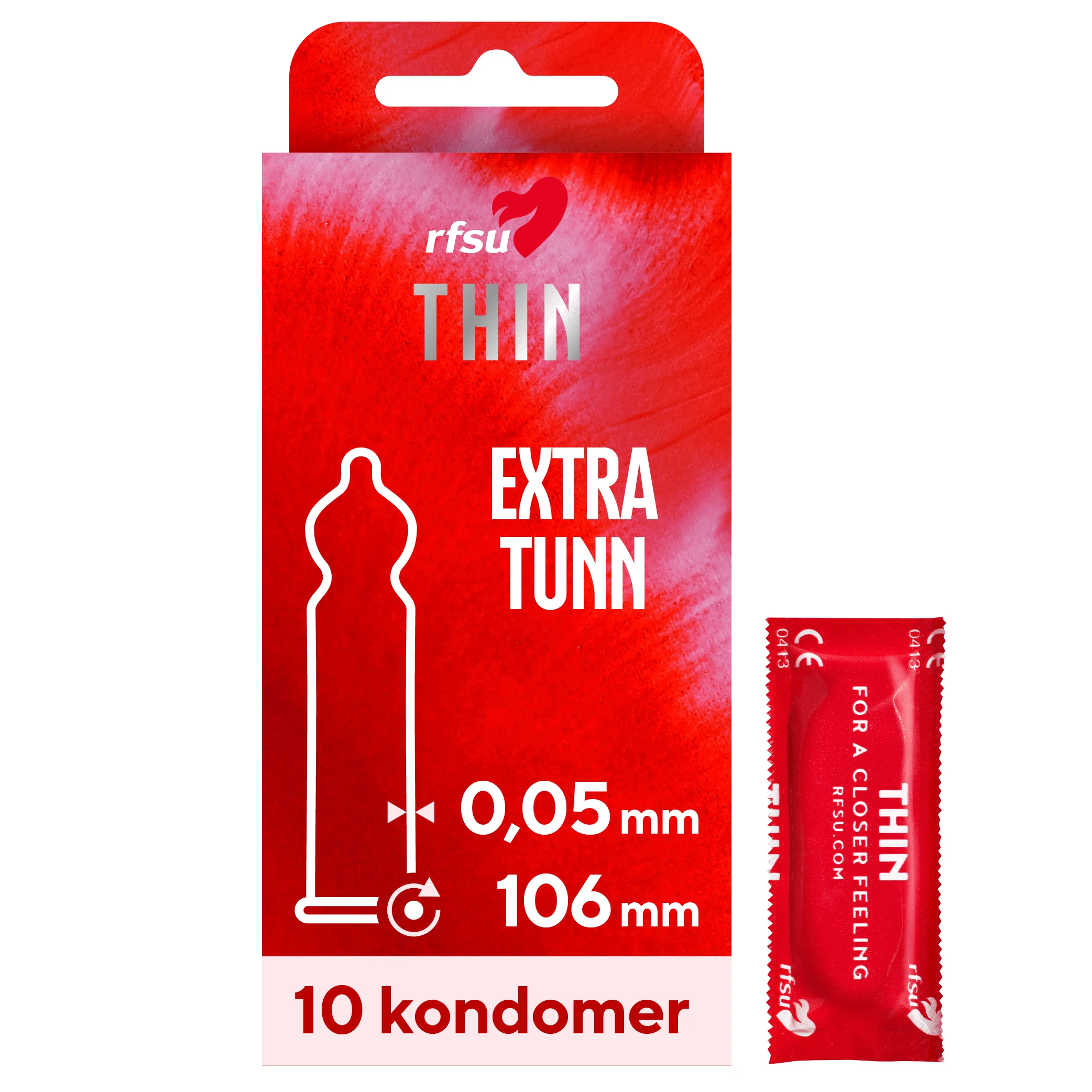 RFSU Thin Kondom 10st - Kondomer