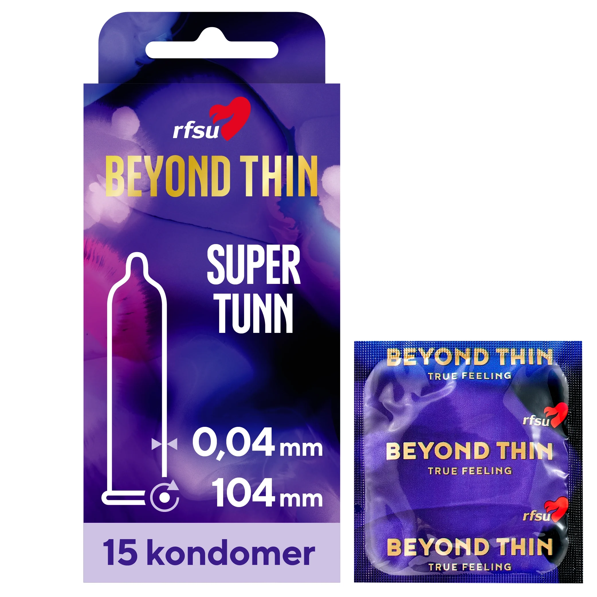 RFSU Beyond Thin Kondom 15st - Kondomer