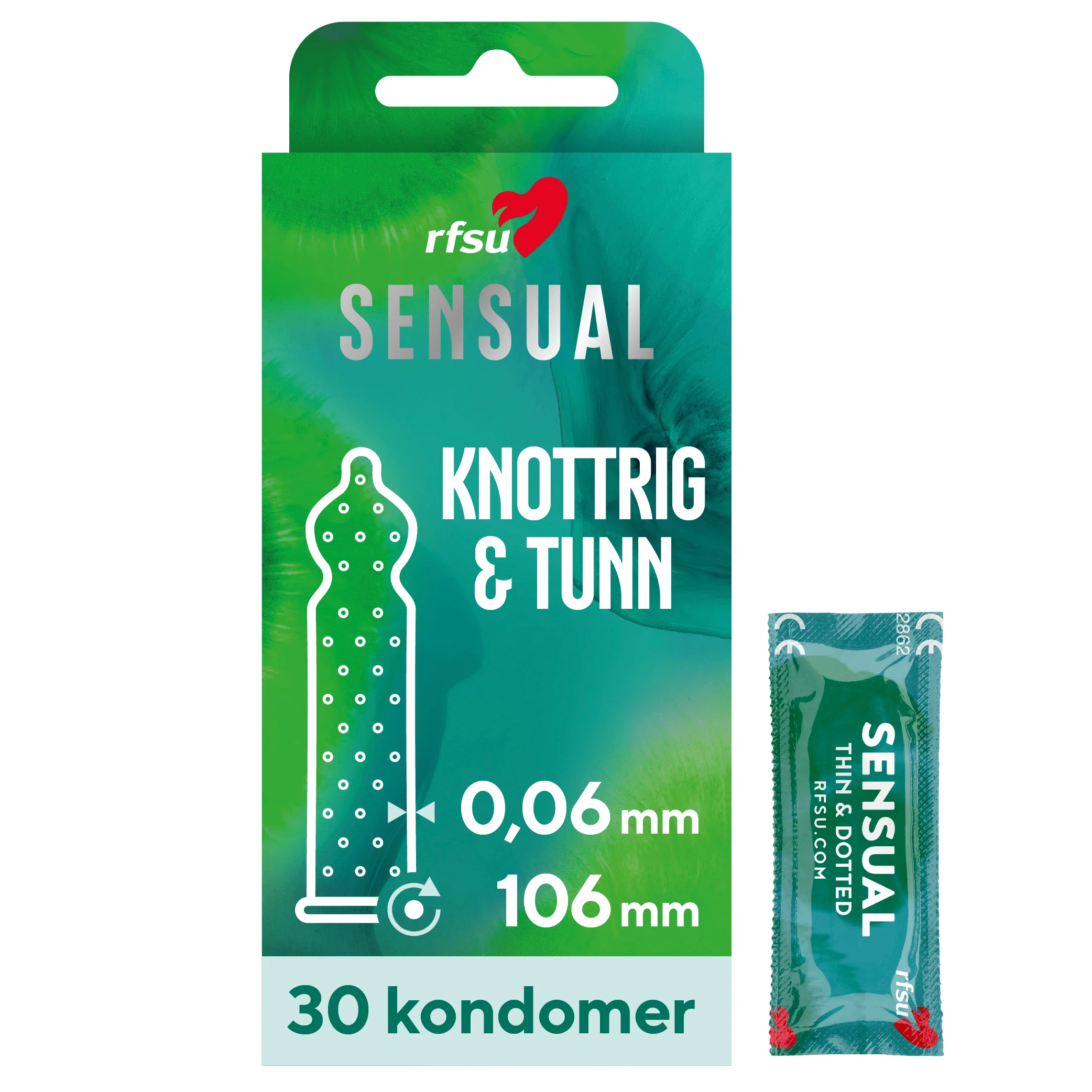 RFSU Sensual Kondom 30st - Kondomer