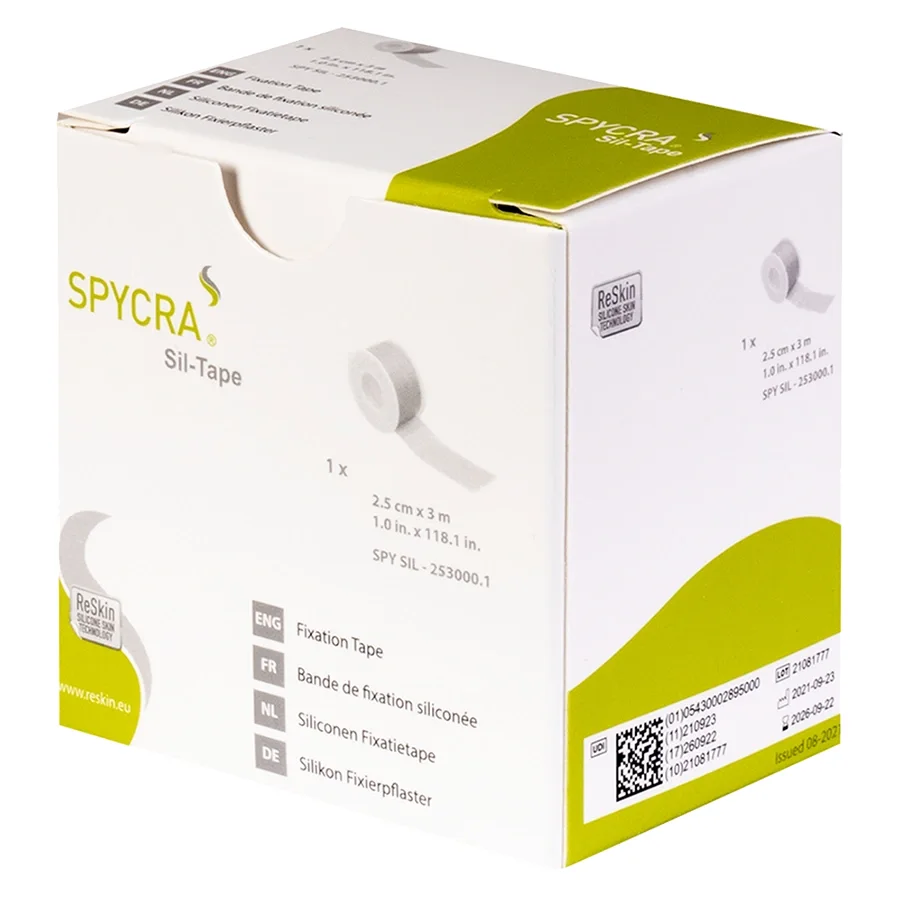 Spycra Sil-Tape Ärrtejp 2,5 cm x 3 m - Kirurgtejp