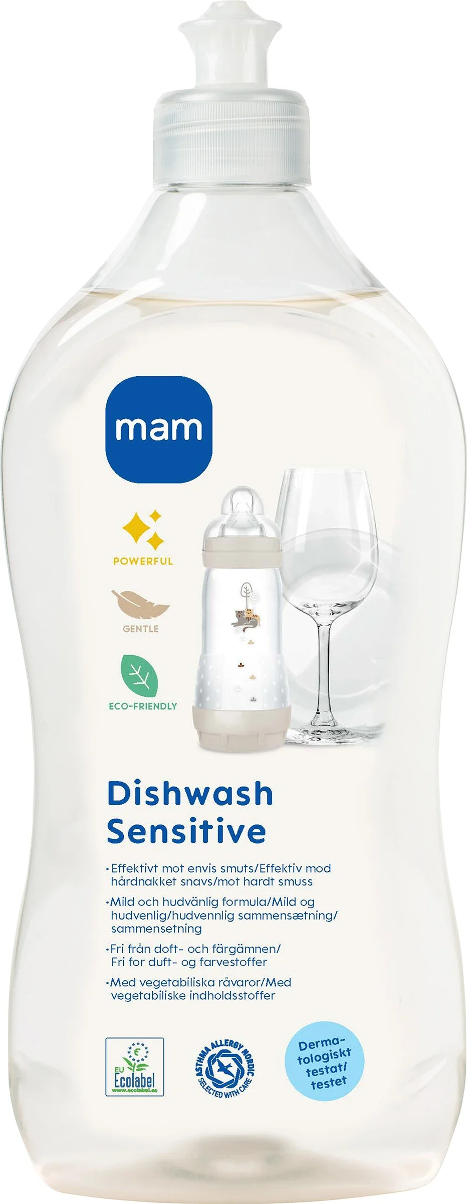MAM Dishwash Sensitive Handdiskmedel 500 ml
