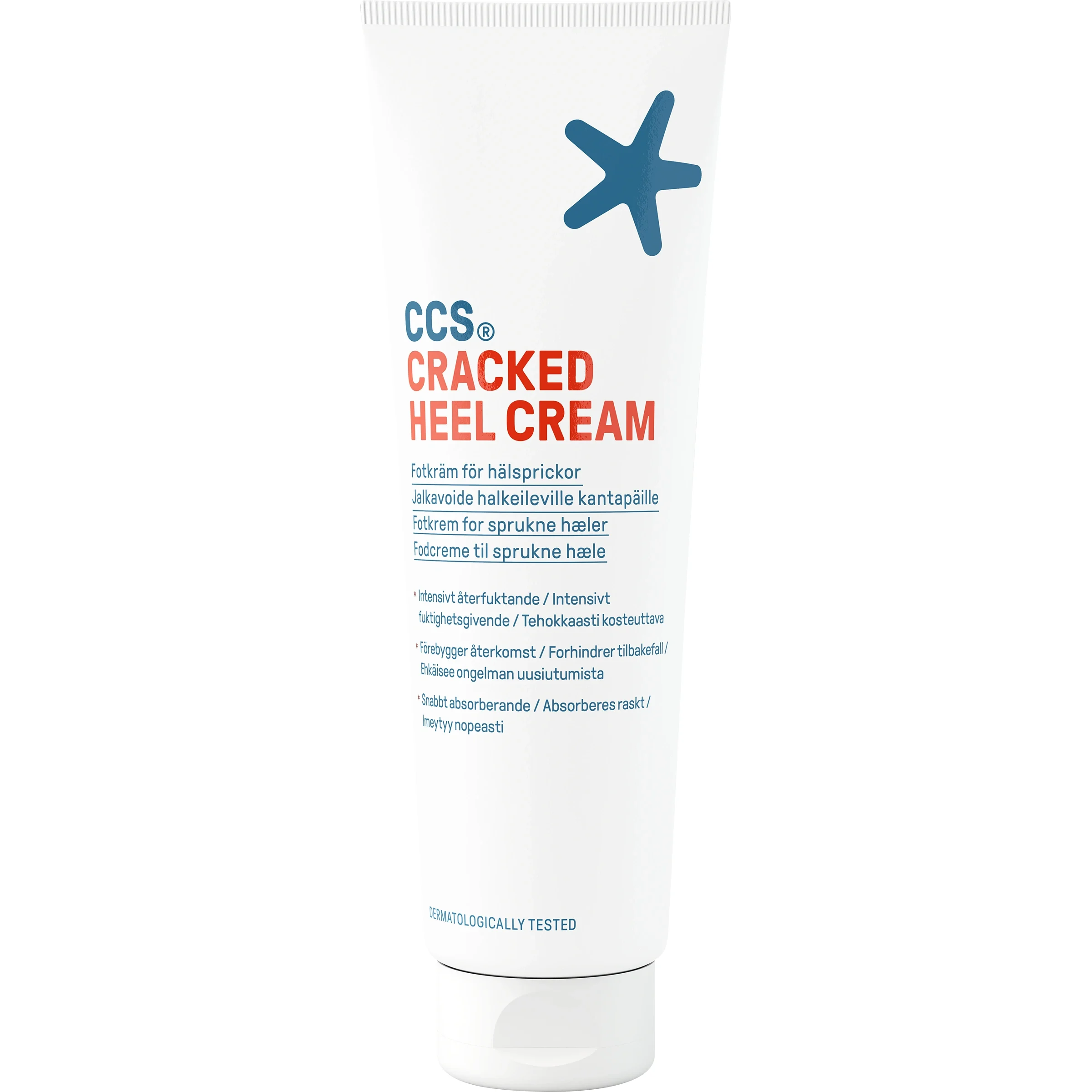 CCS Cracked Heel Cream 125 ml - Fotkräm & fotsalva