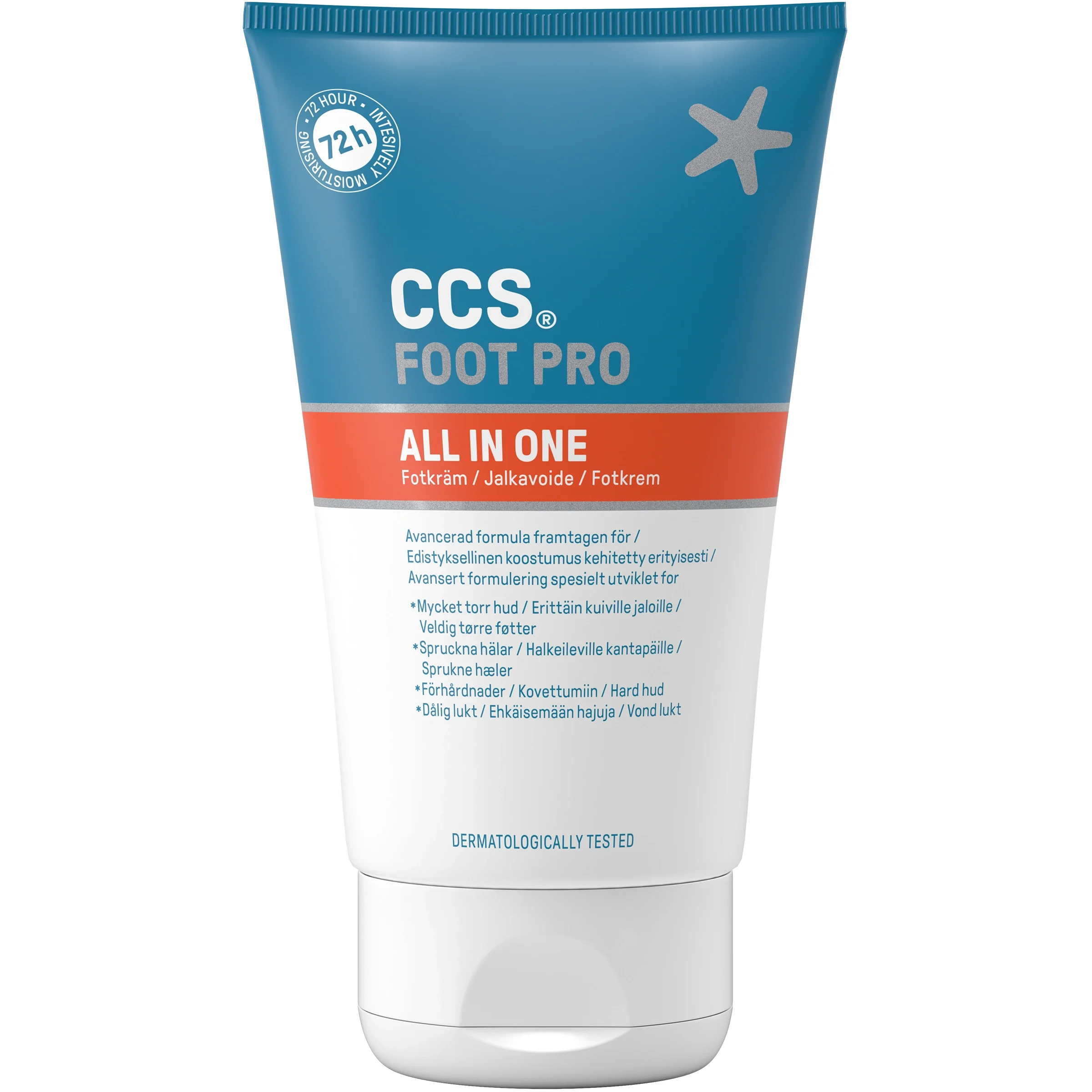 CCS Foot Pro All-in-one Cream 100 ml - Veganska produkter