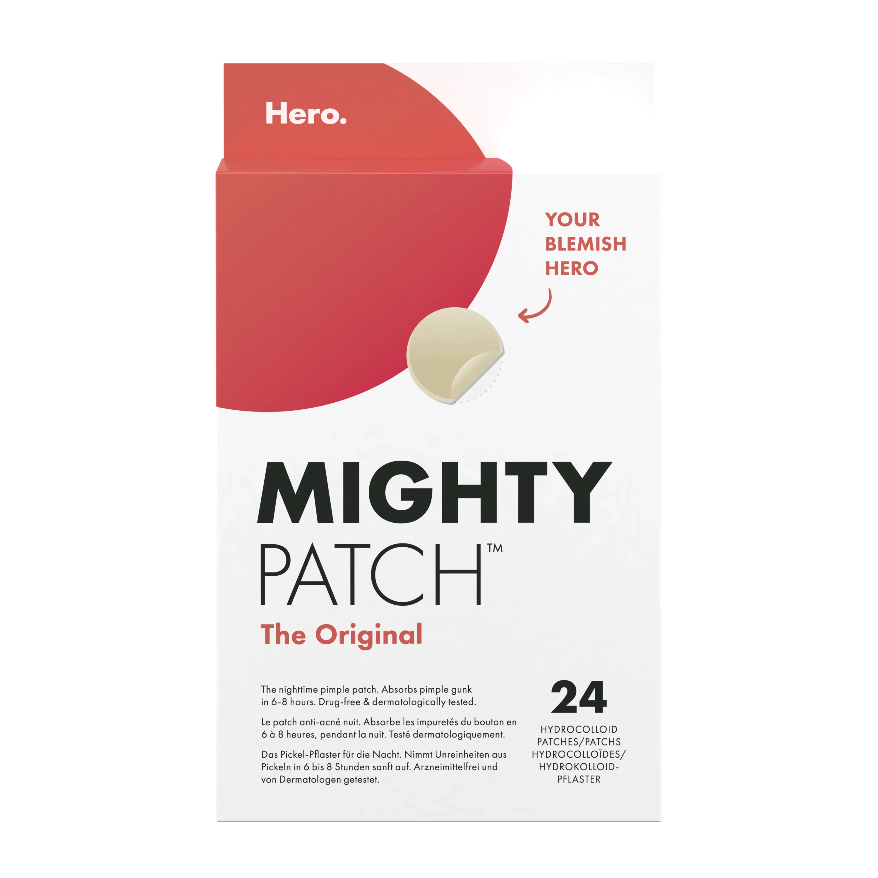 Hero Mighty Patch Original 24 st - Punktbehandling