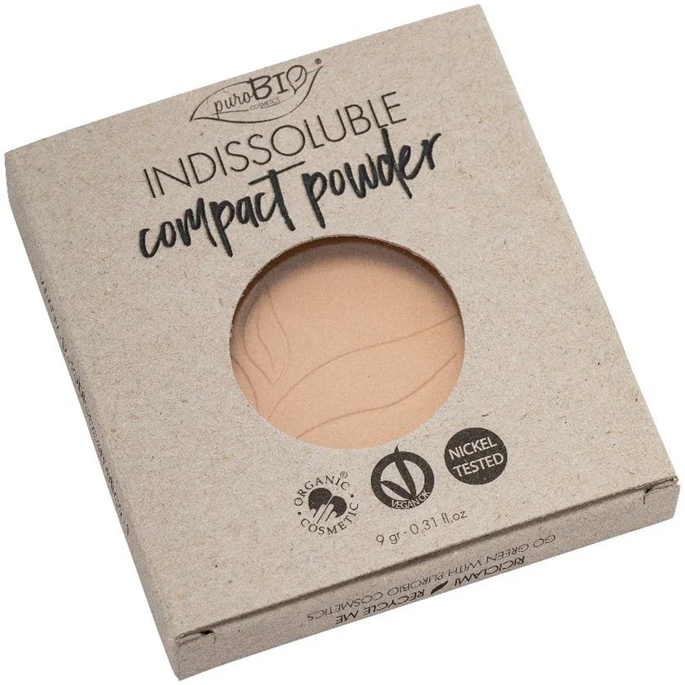 PuroBIO Indissoluble Compact Powder Refill 9 g 01 - Puder