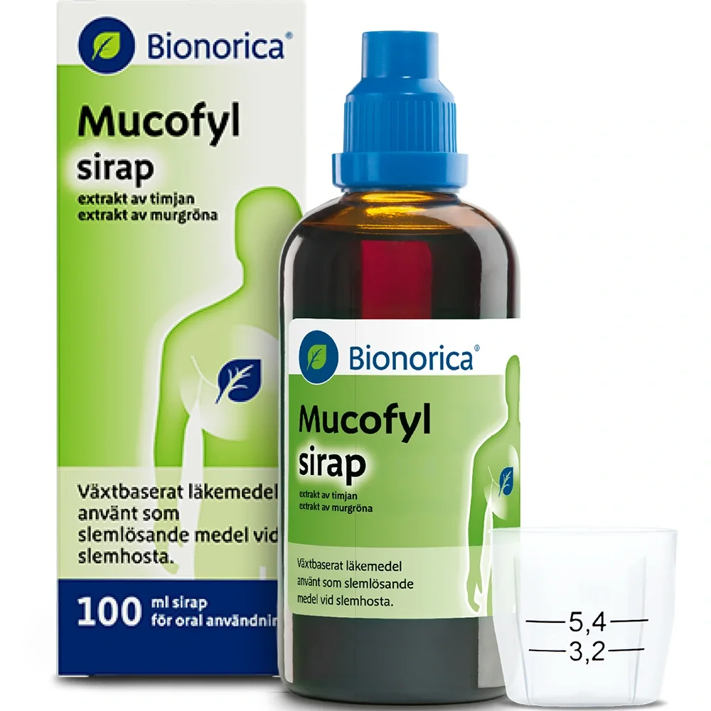 Mucofyl Sirap 100 ml - Slemhosta