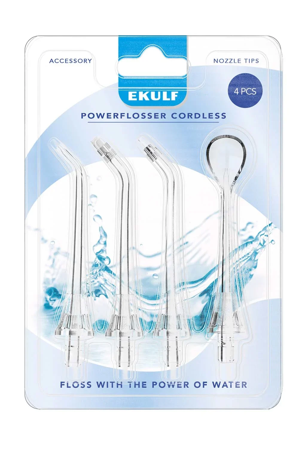 Ekulf PowerFlosser Premium Refill 4 st - Mundusch