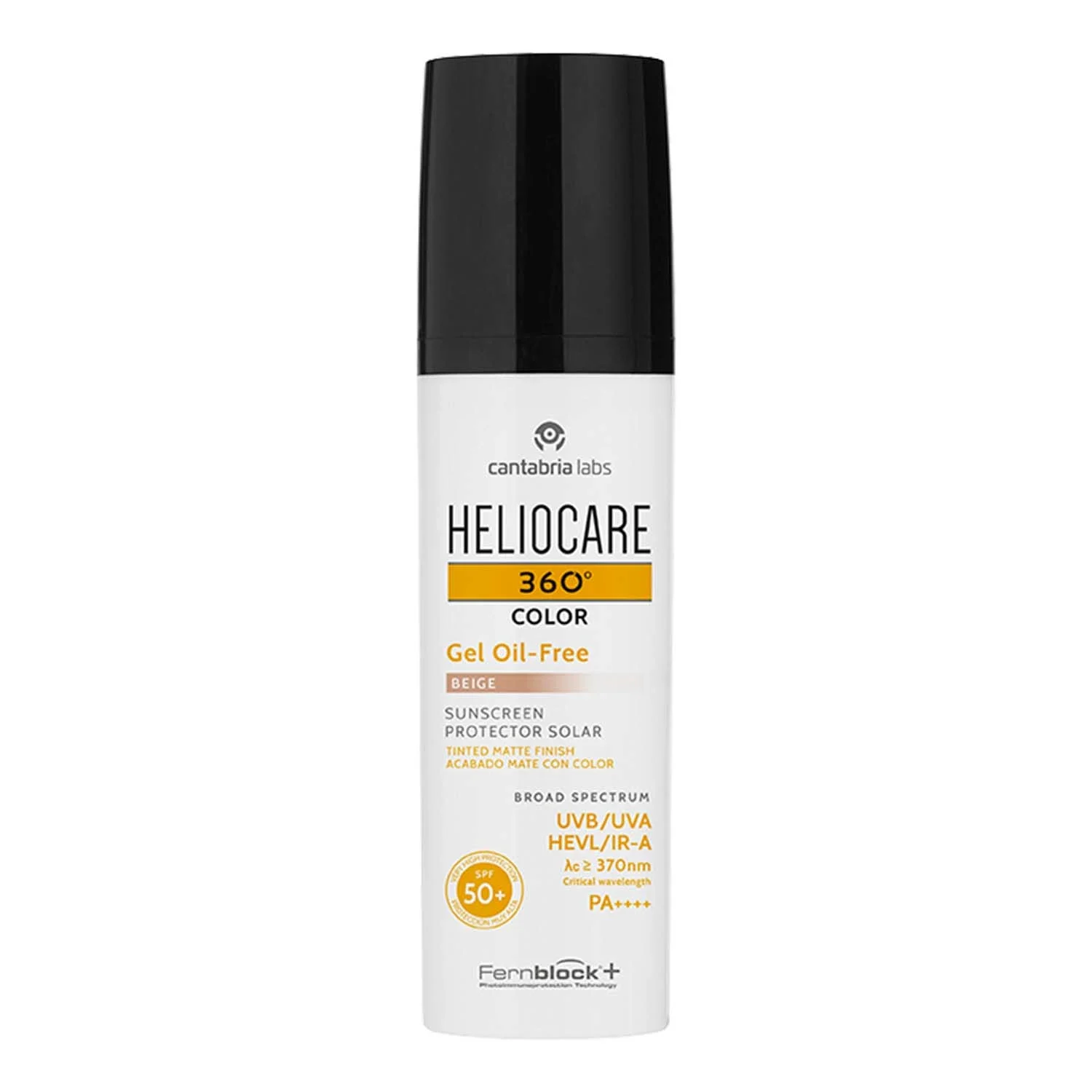 Heliocare Gel Oil-Free SPF 50+, 50 ml Beige - Solskydd ansikte