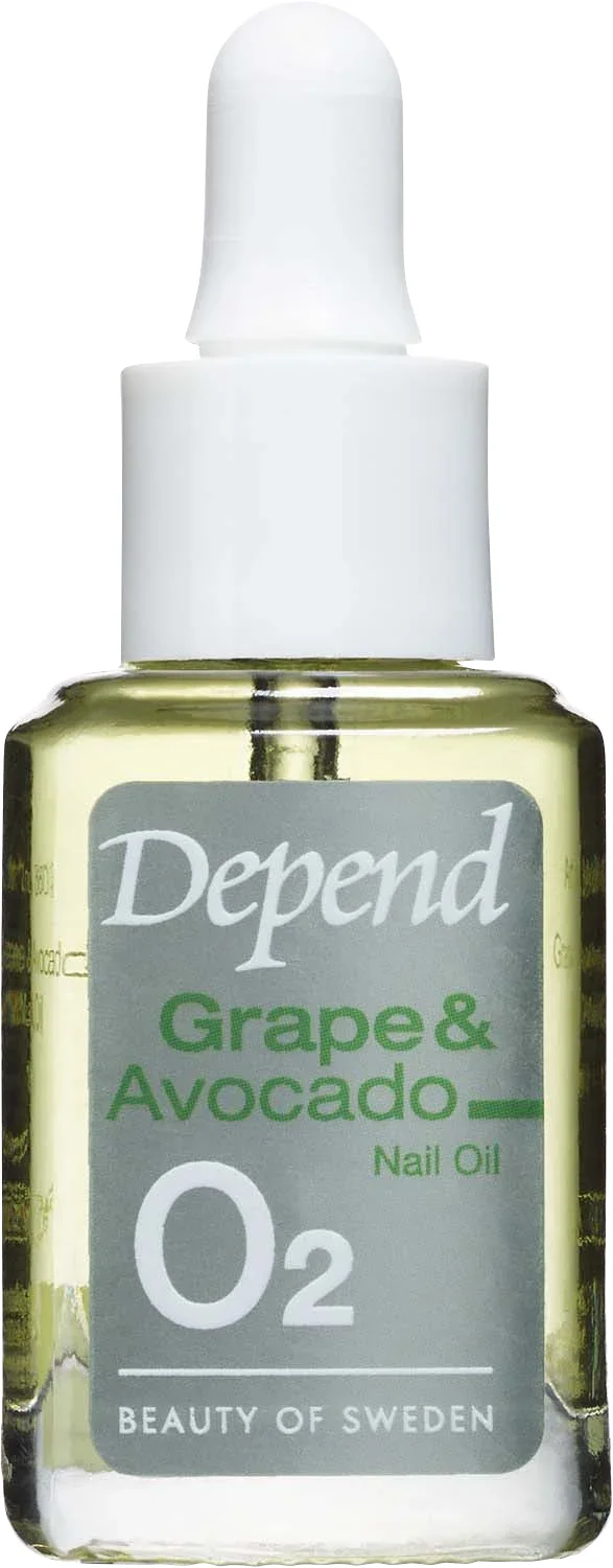 Depend Grape & Avocado Nail Oil 5 ml - Nagelbandsolja