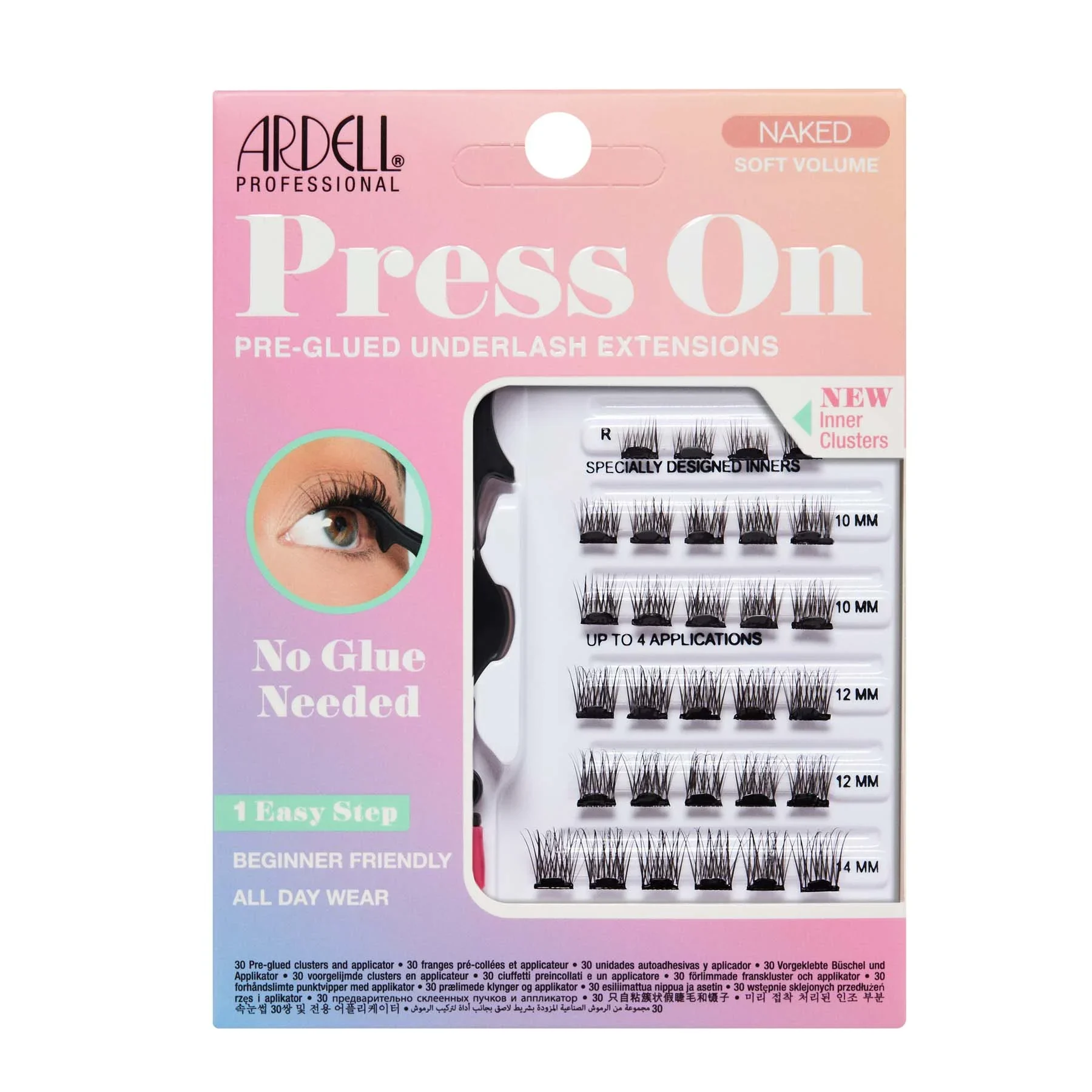 Ardell Press On Underlash Extensions Naked Soft Volume 30 st
