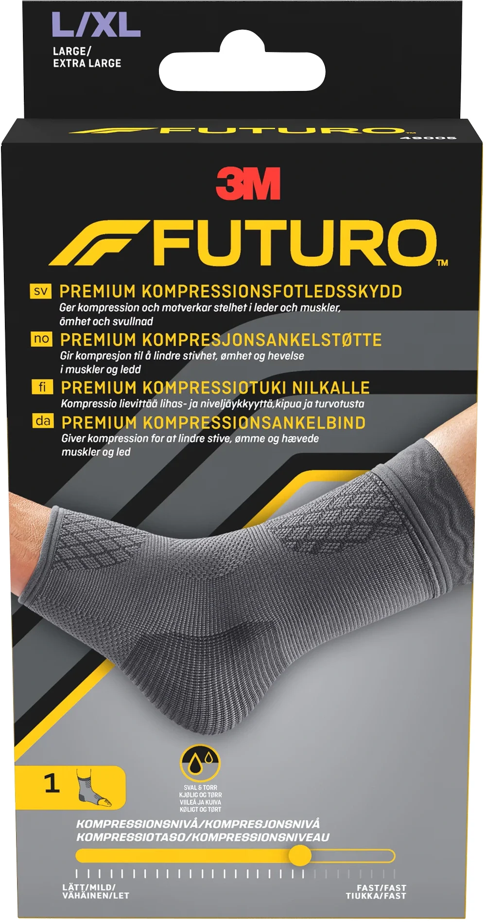 Futuro Premium Kompressionsfotledsskydd L/XL - Fotledsstöd & fotledsskydd