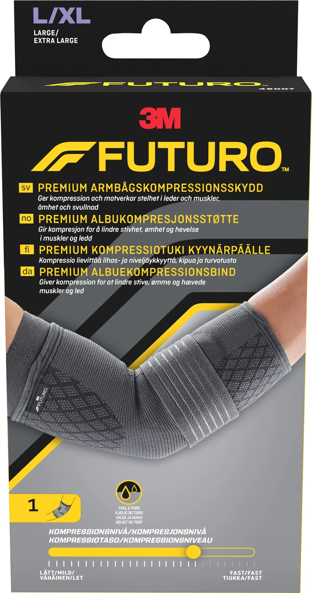 Futuro Premium Armbågskompressionsskydd L/XL - Armbågsstöd & armbågsskydd