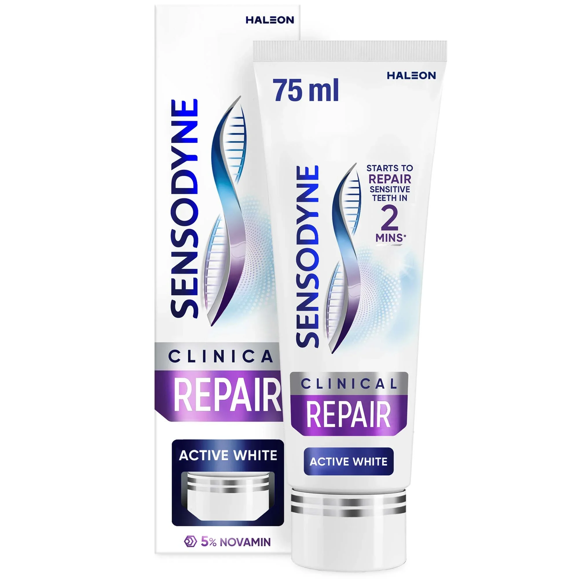 Sensodyne Clinical Repair Active White Tandkräm 75ml - Tandkräm