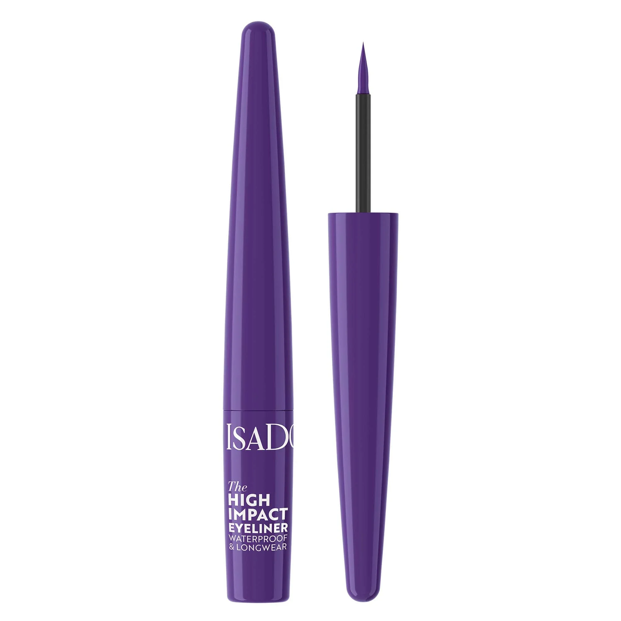 IsaDora The High Impact Eyeliner 1,70 ml 07 Confident Purple - Vattenfast eyeliner