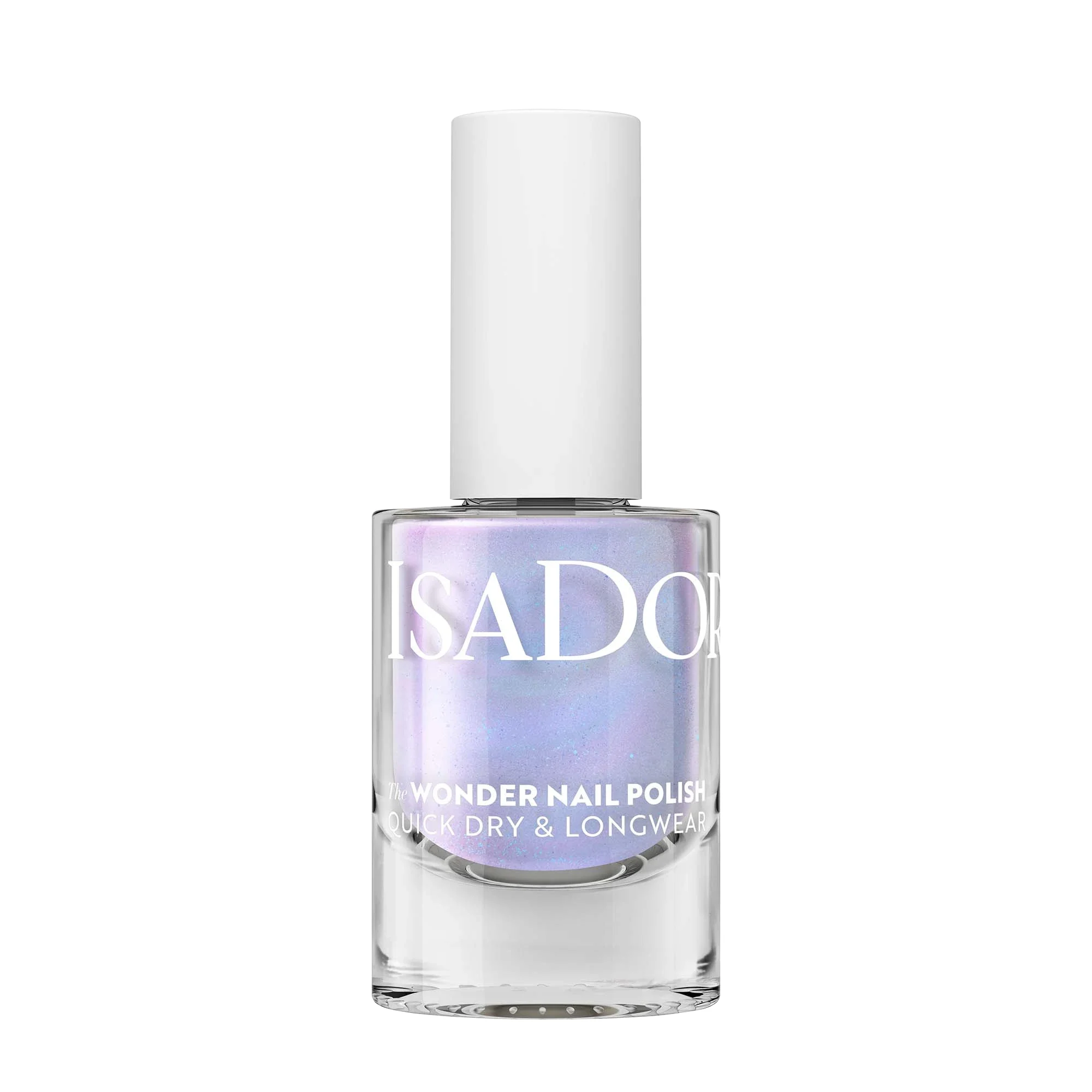 IsaDora The Wonder Nail Polish Quick dry & Longwear 5 ml 151 Purple Sparkle - Nagellack