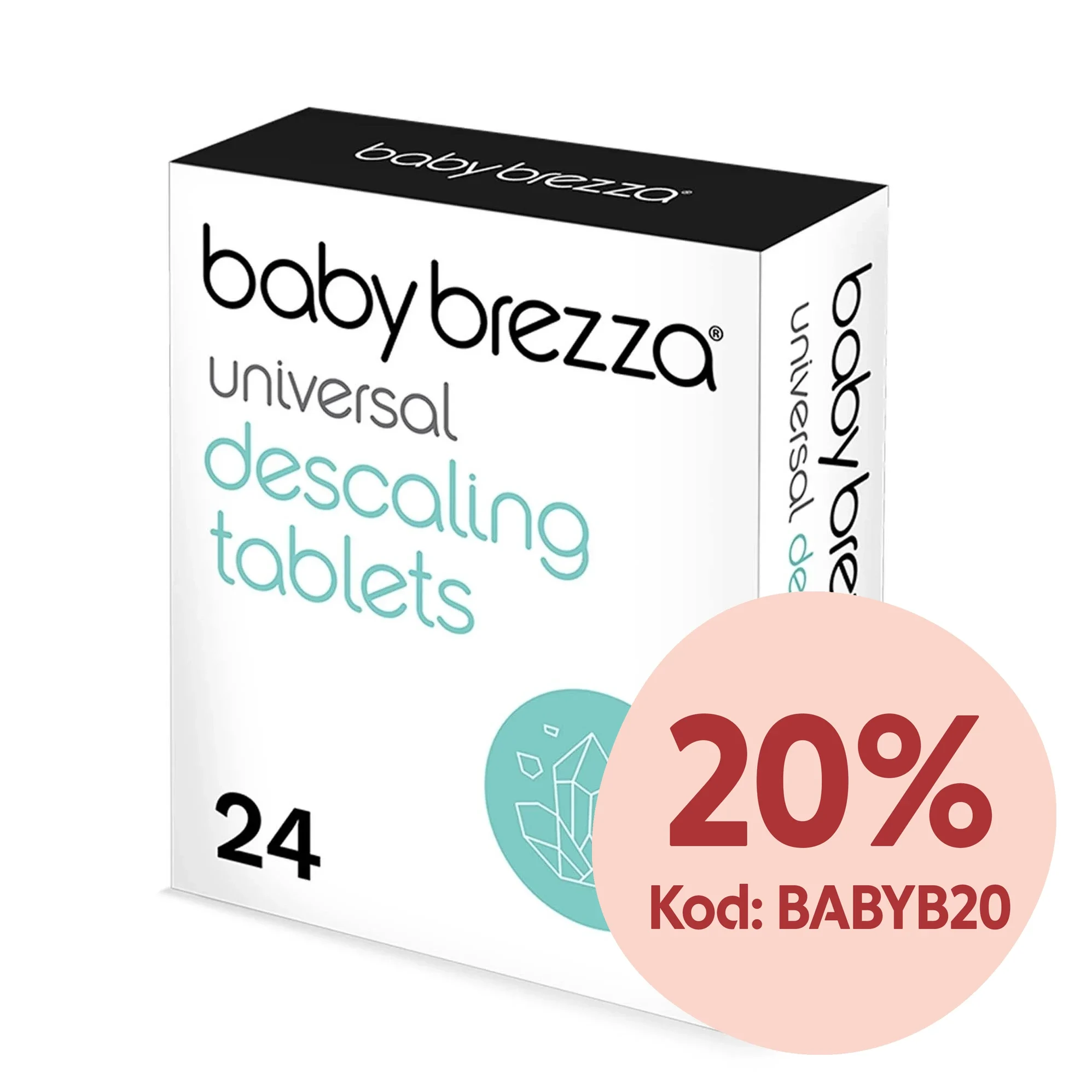 Baby Brezza Universal Descaling Tablets 24 st - Vällingmaskin