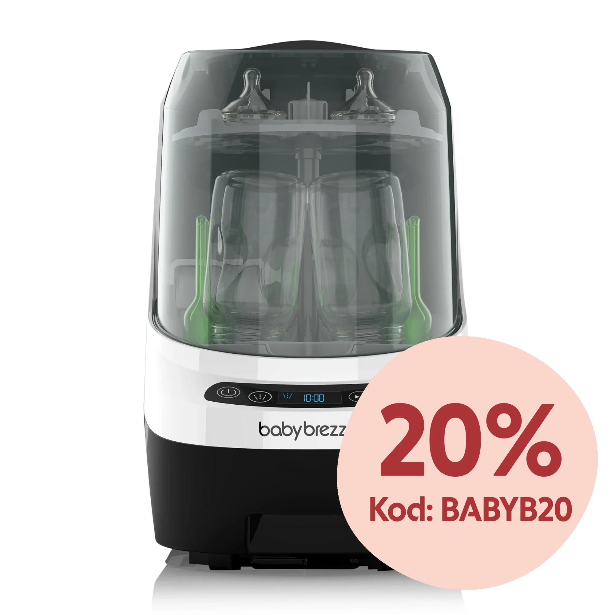 Baby Brezza Bottle Washer Pro - Sterilisatorer för nappar & nappflaskor