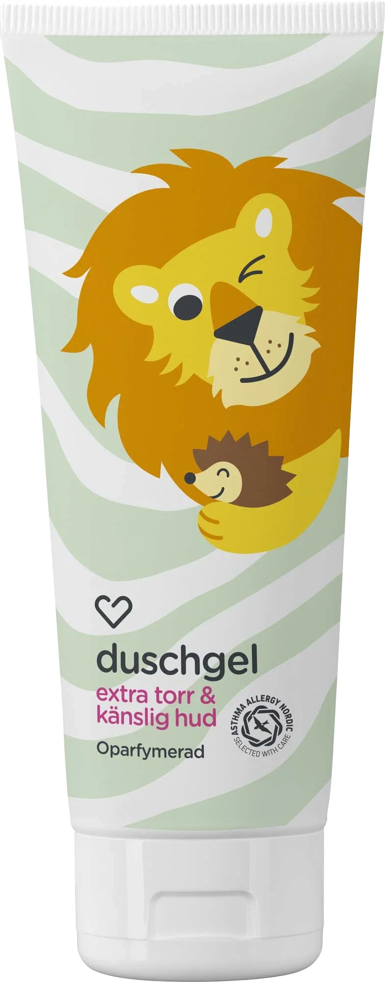 Hjärtats Barn Duschgel Extra Känslig Oparfymerad 200 ml - Lilla Hjärtat