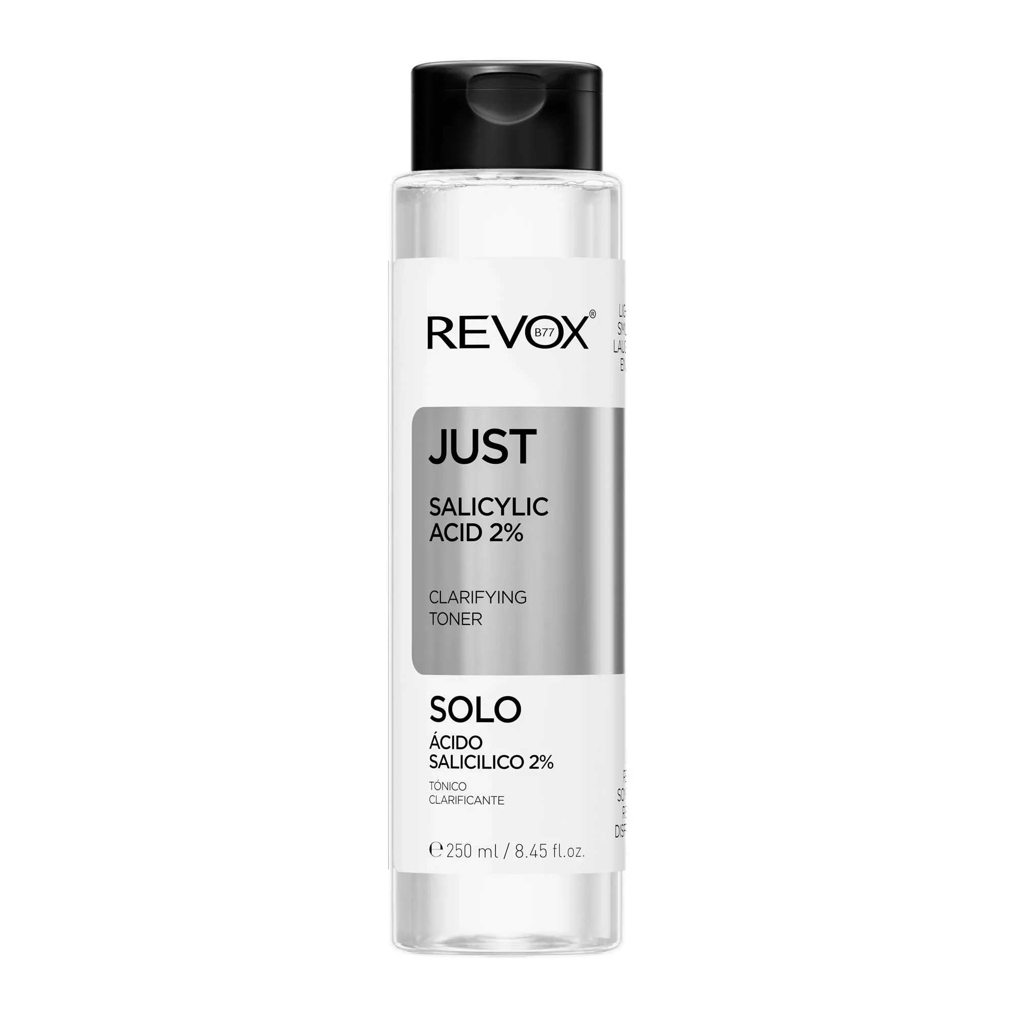Revox B77 Just Salicylic Acid 2% Toner 250 ml - Ansiktsvatten