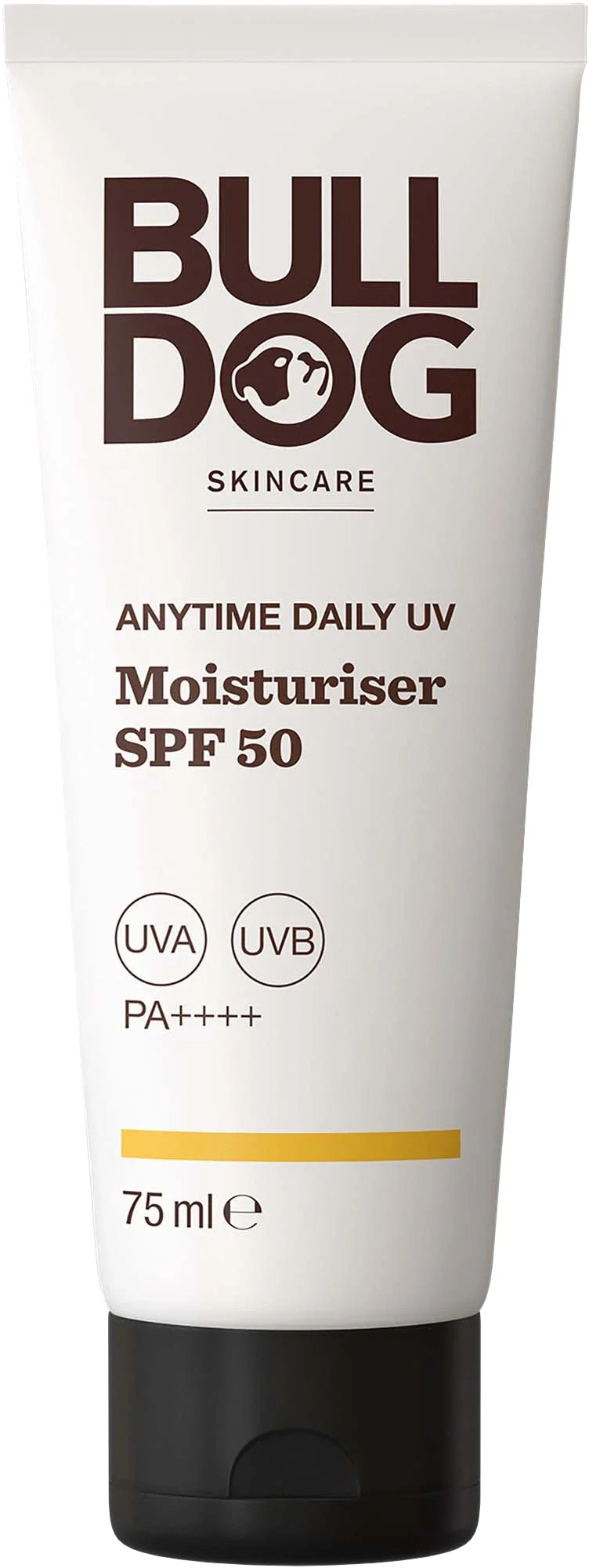 Bulldog Anytime Daily Moisturiser SPF 50 75 ml - Ansiktskräm för män