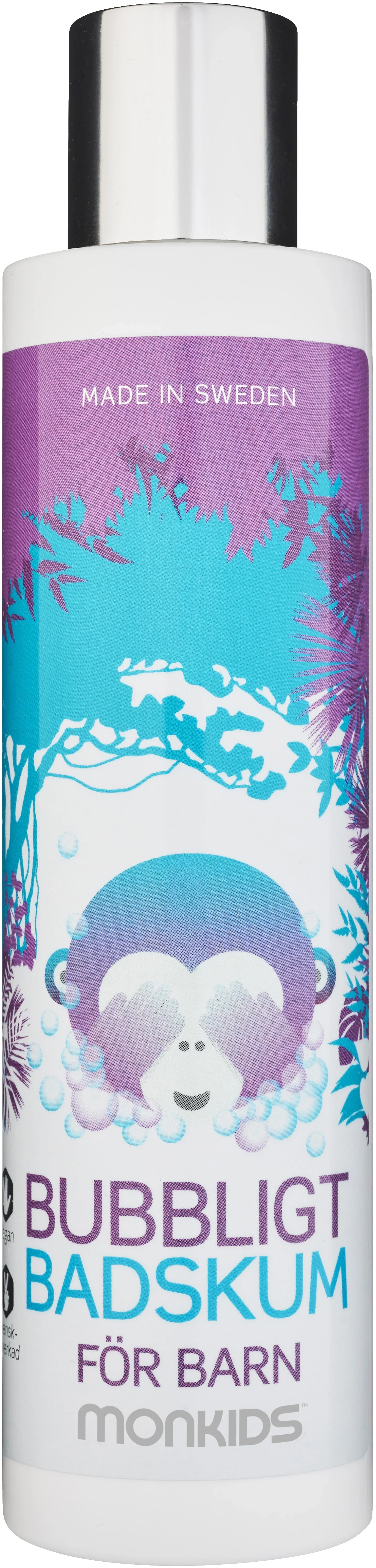Monkids Bubbliga Badskum 200 ml - Badskum för barn