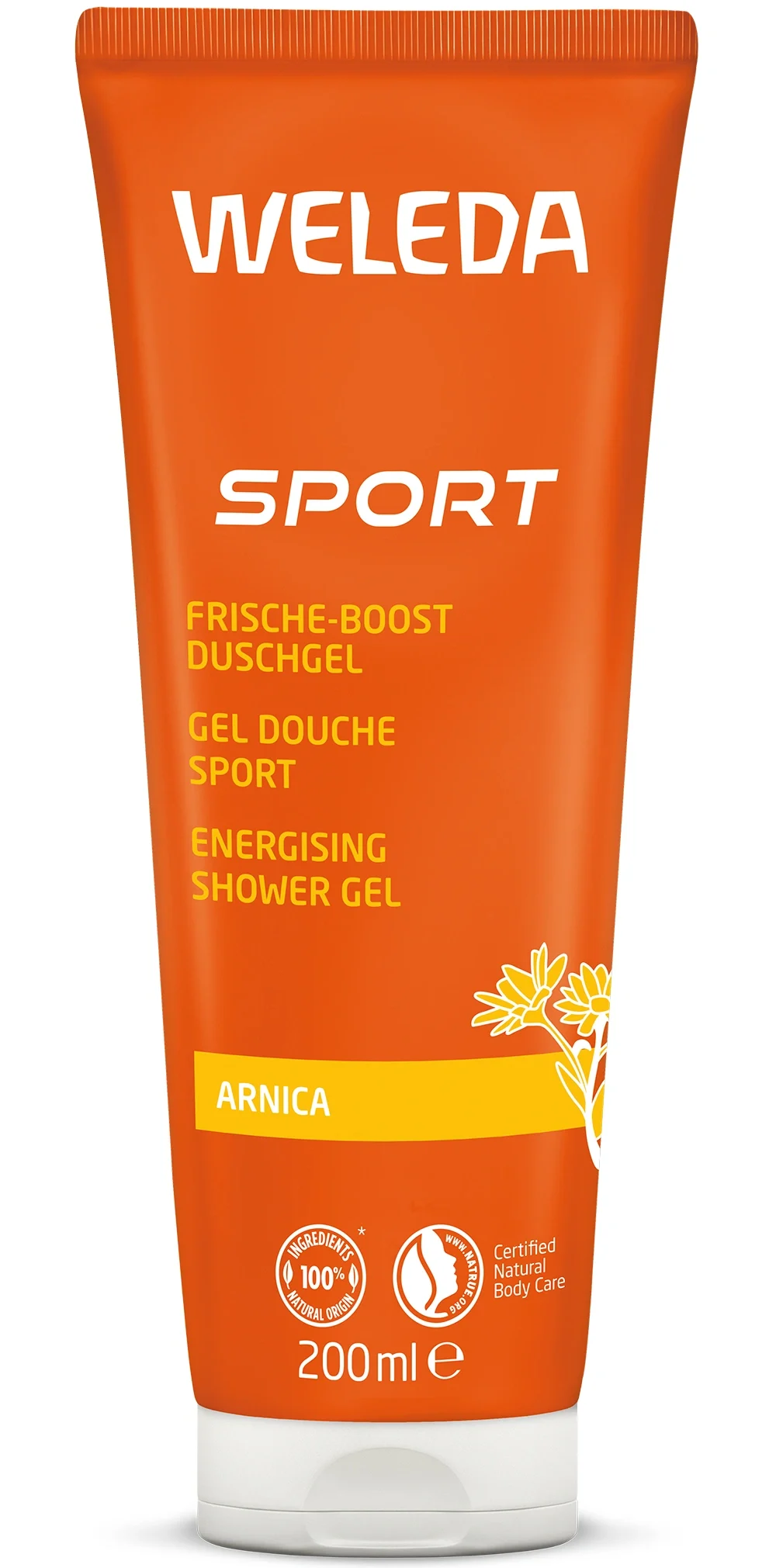 Weleda Sport Shower Gel Arnica 200 ml - Duschkräm & duschtvål