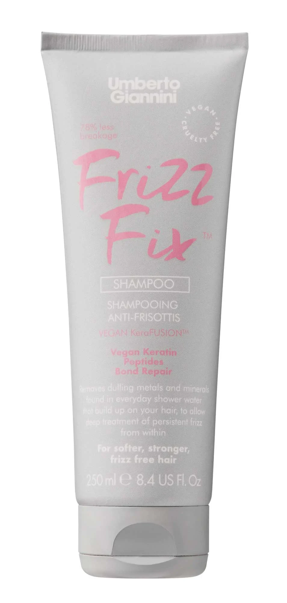 Umberto Giannini Frizz Fix Shampoo 250 ml - Schampo för lockigt hår