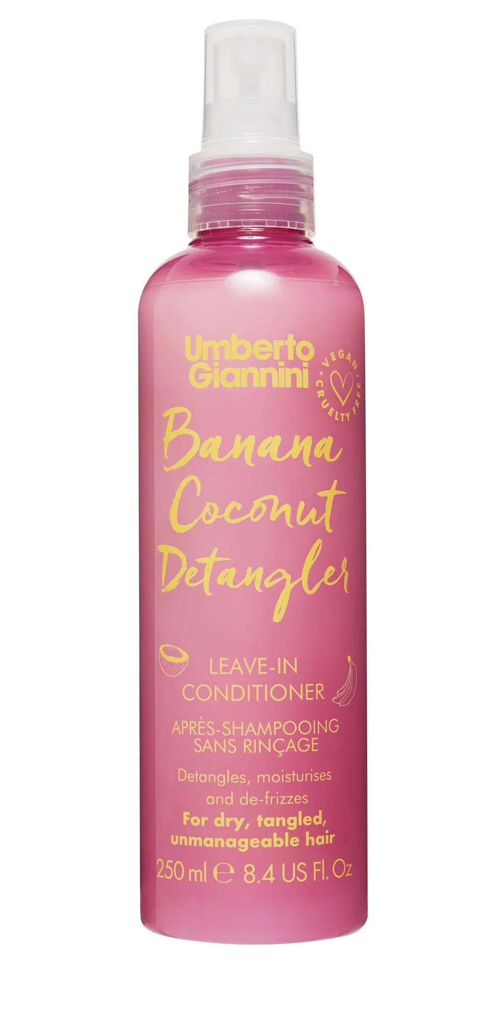 Umberto Giannini Banana Detangler Spray 250 ml