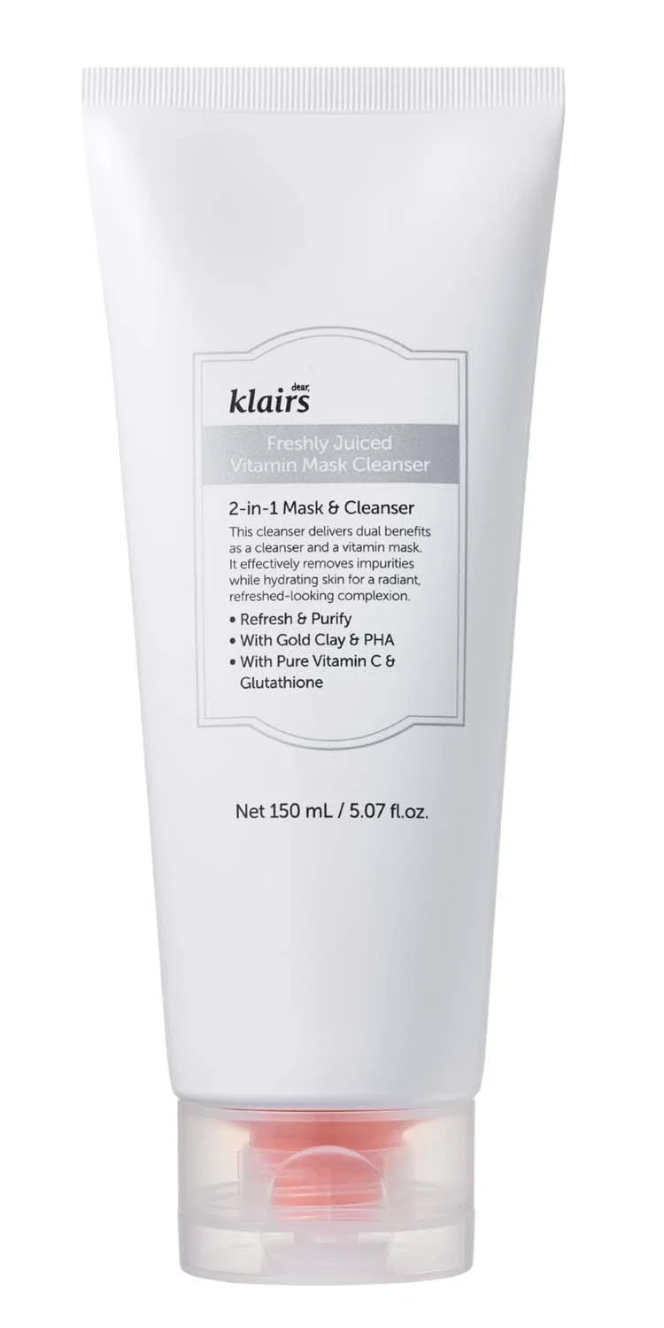 KLAIRS Freshly Jucied Vitamin Mask Cleanser 150 ml - Ansiktsrengöring