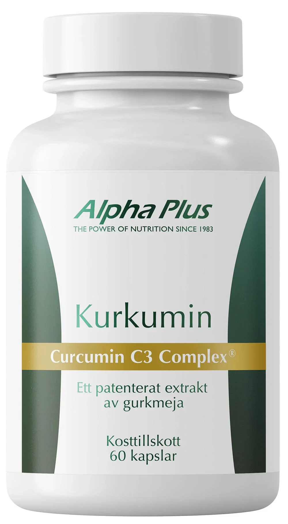 Alpha Plus Kurkumin 60 kapslar - Gurkmeja