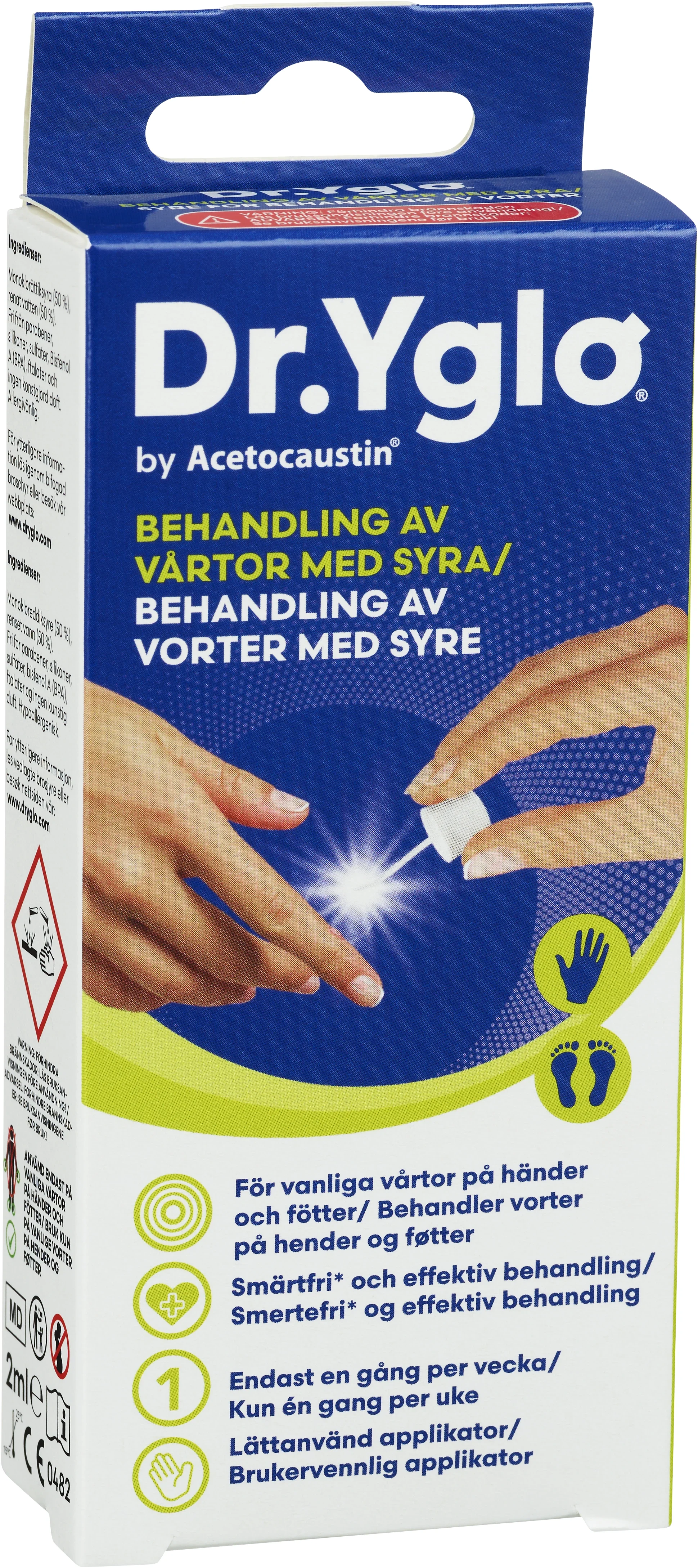 Dr Yglo Vårtmedel Acetocaustin 2 ml - Vårtor