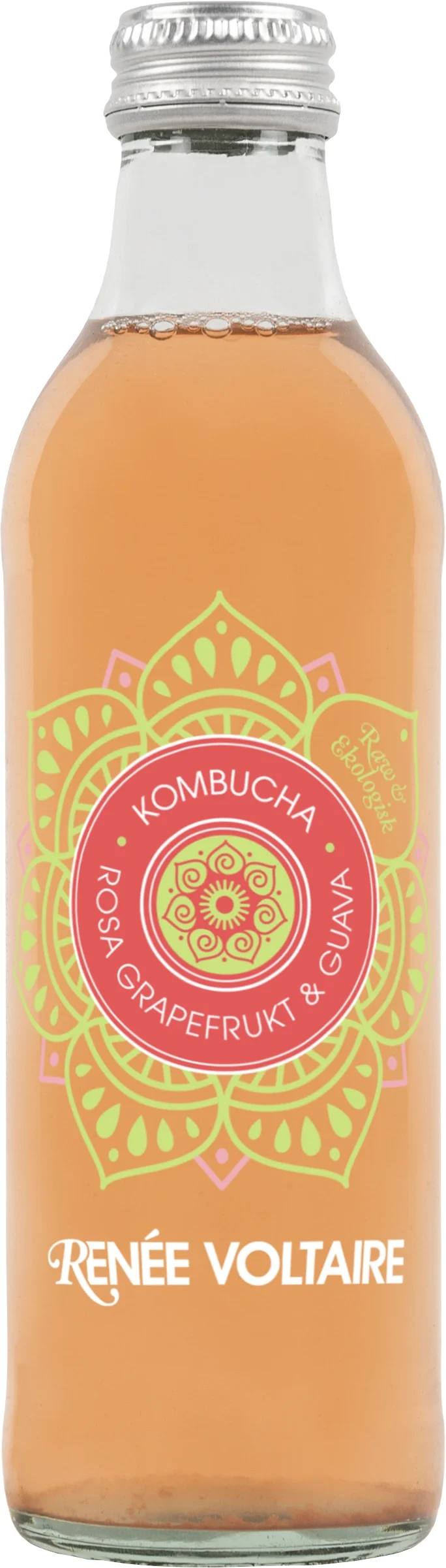 Renée Voltaire Kombucha Rosa Grapefrukt & Guava 275 ml - Kombucha