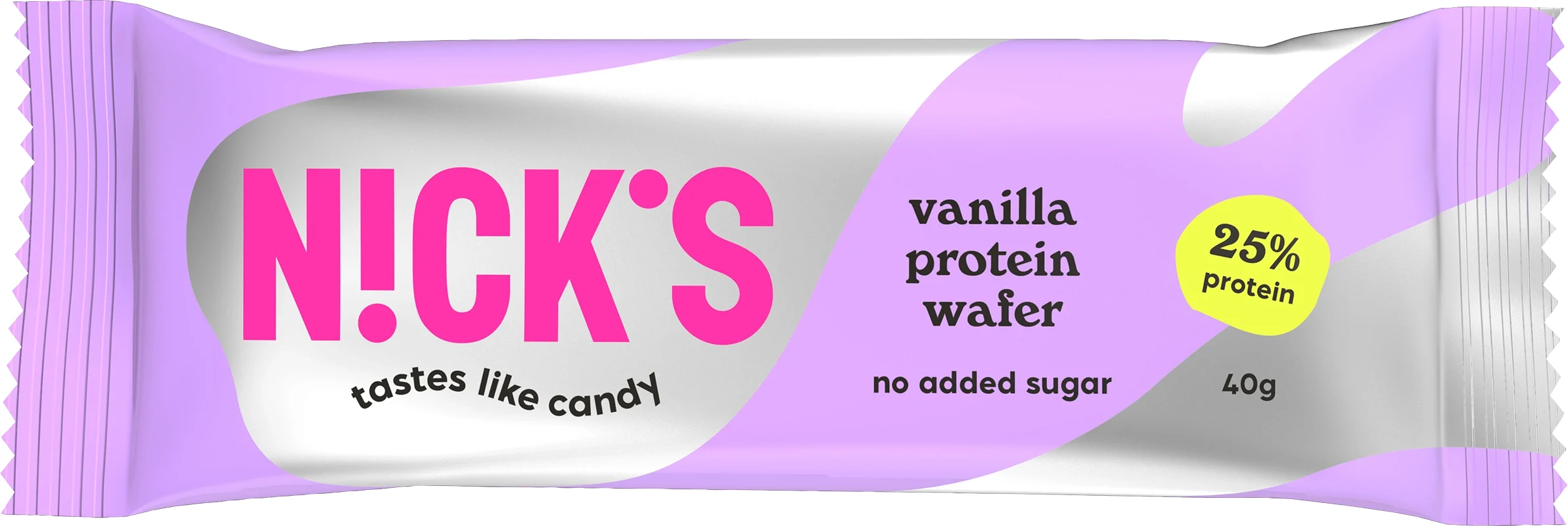 NICKS Protein Wafer Vanilla 40 g - Proteinbars