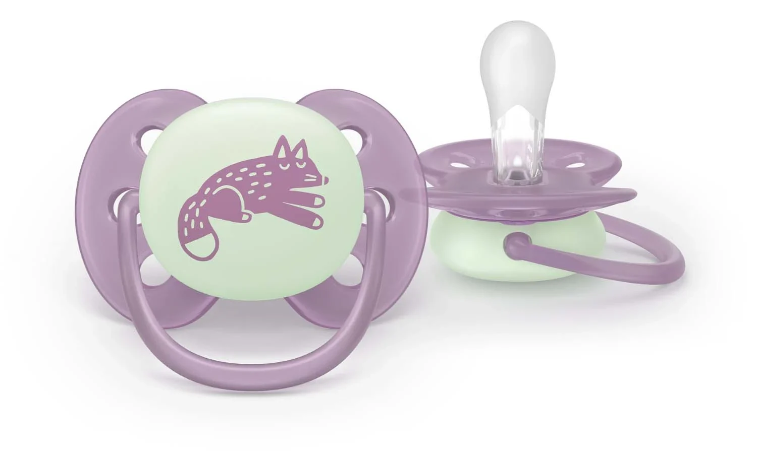 Philips Avent Ultra Start Napp För Nyfödda Natt Mix 6-18 mån