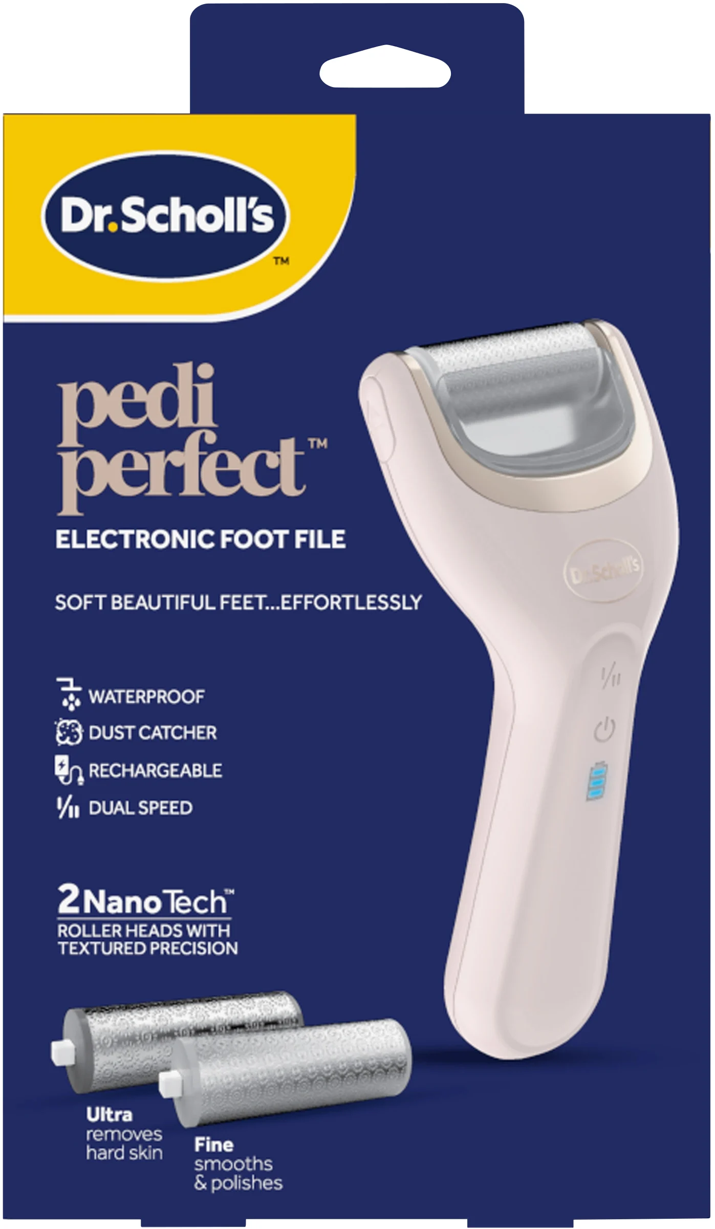 Dr. Scholl's Pedi Perfect Electronic Foot File - Pedikyr