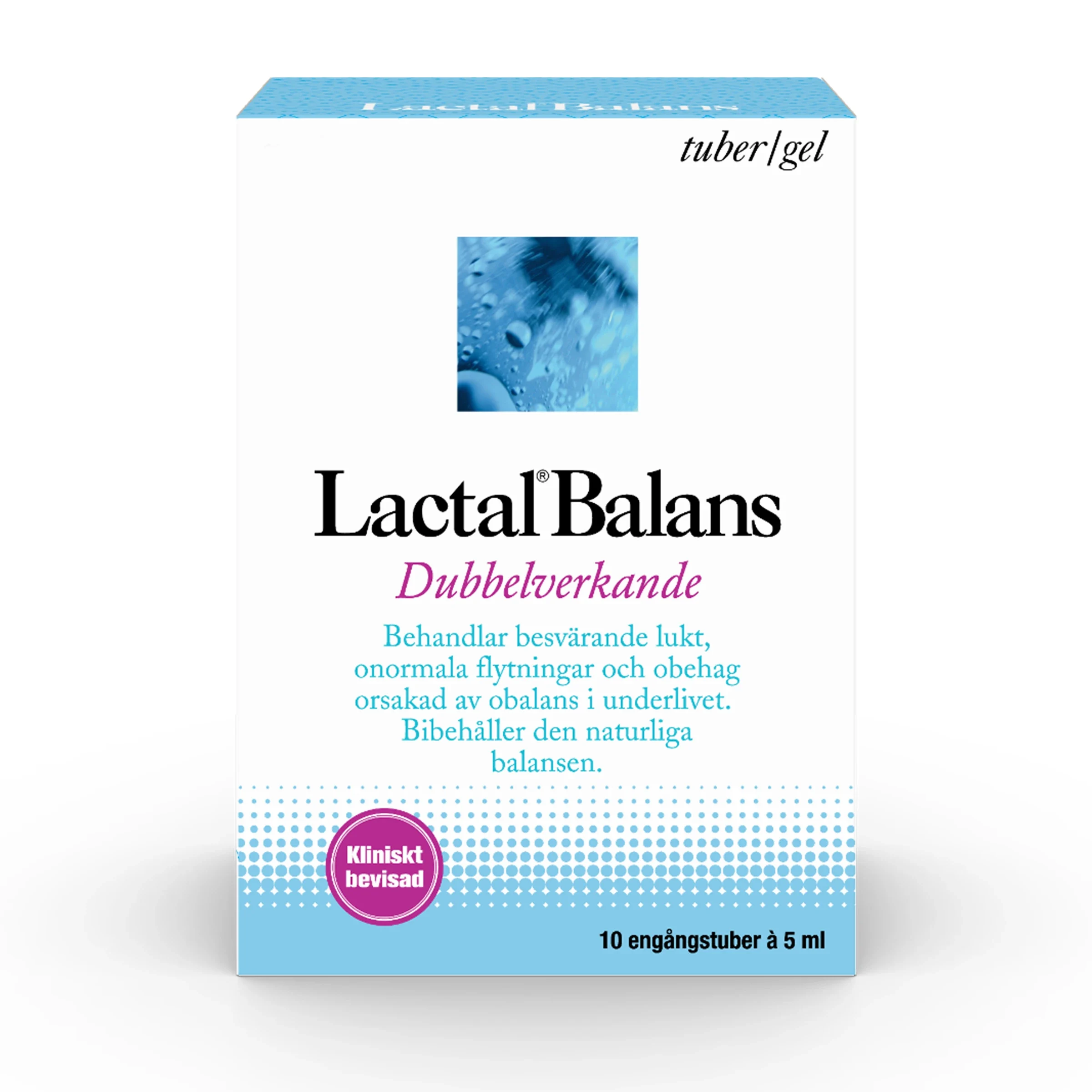 Lactal Balans Gel Intimvård 10 x 5 ml - Intimkräm