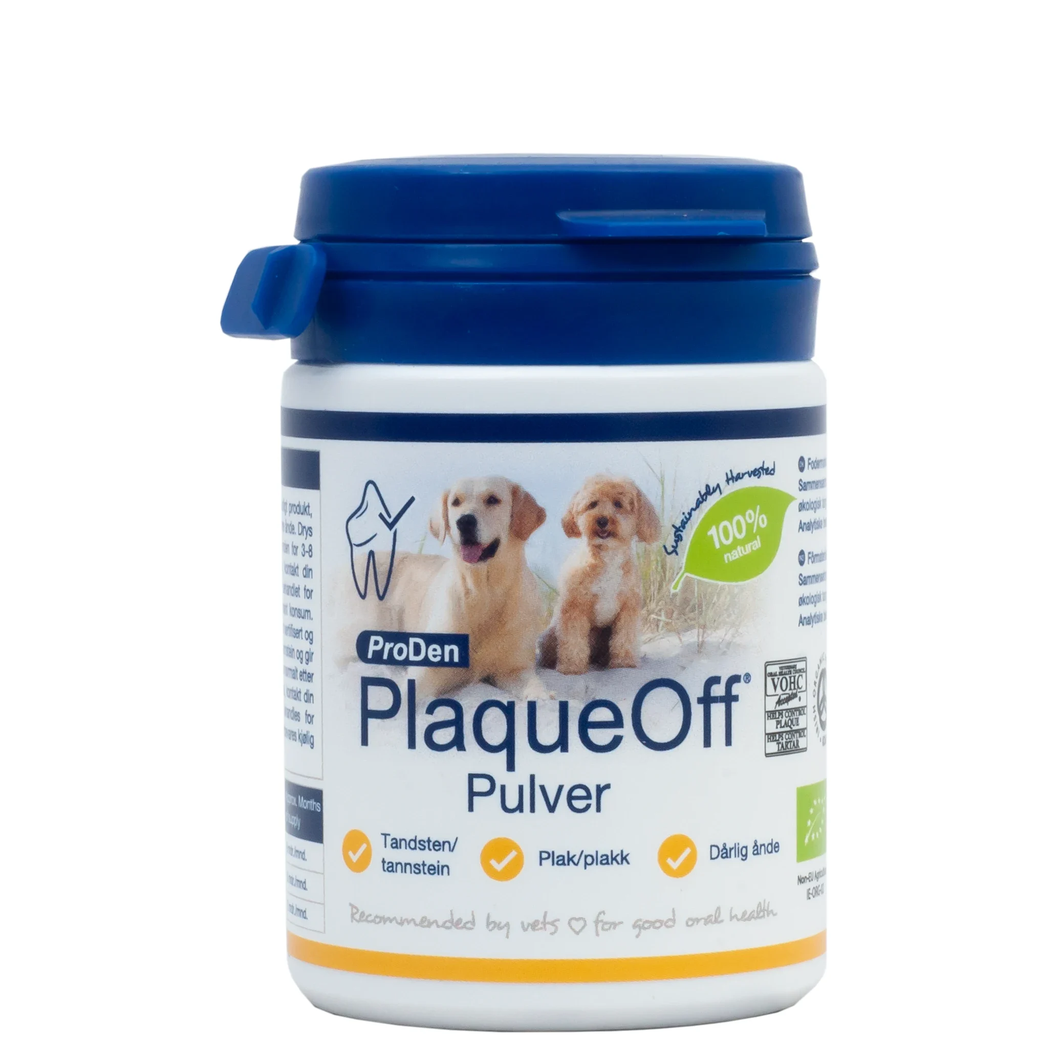 ProDen PlaqueOff Animal pulver 60 g - Tandsten hund