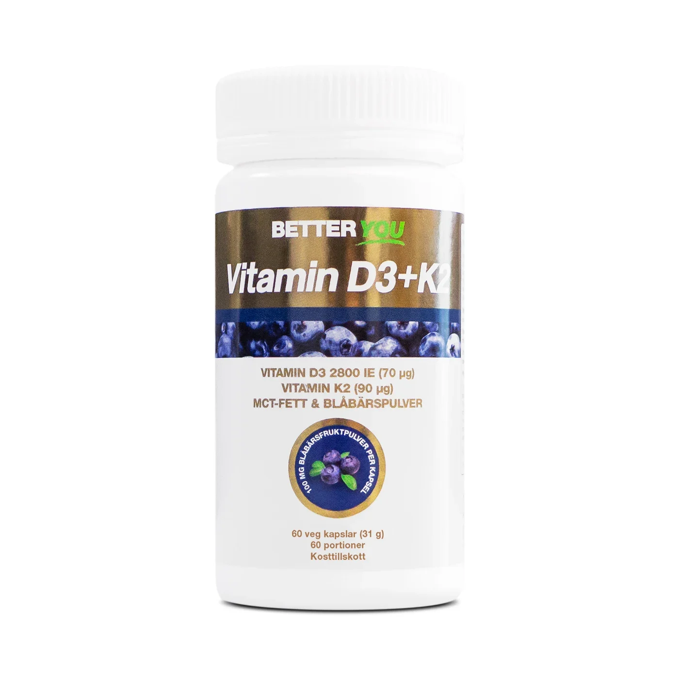 Better You Vitamin D3+K2 60 st - D-vitamin