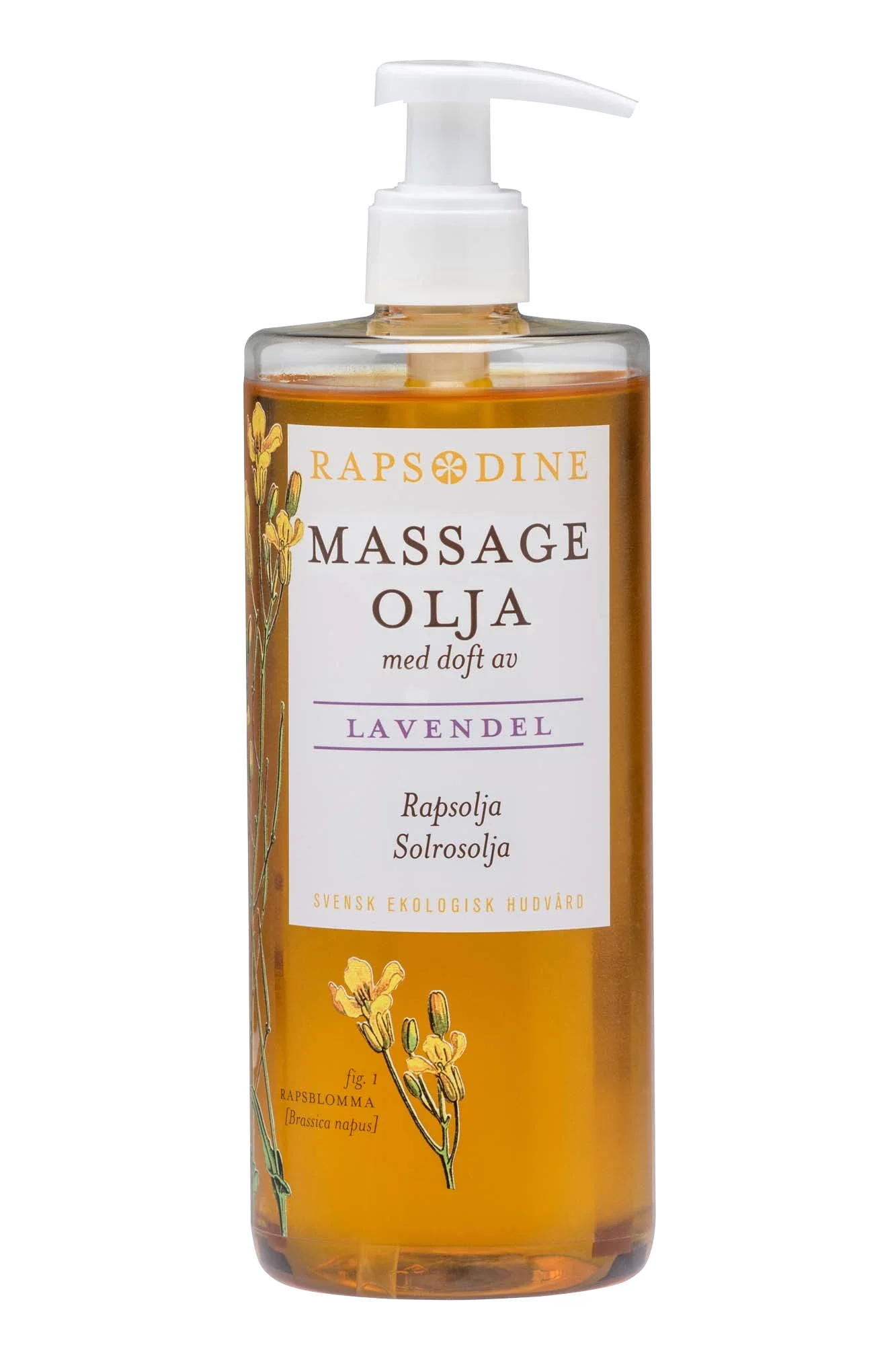 Rapsodine Massageolja 500 ml